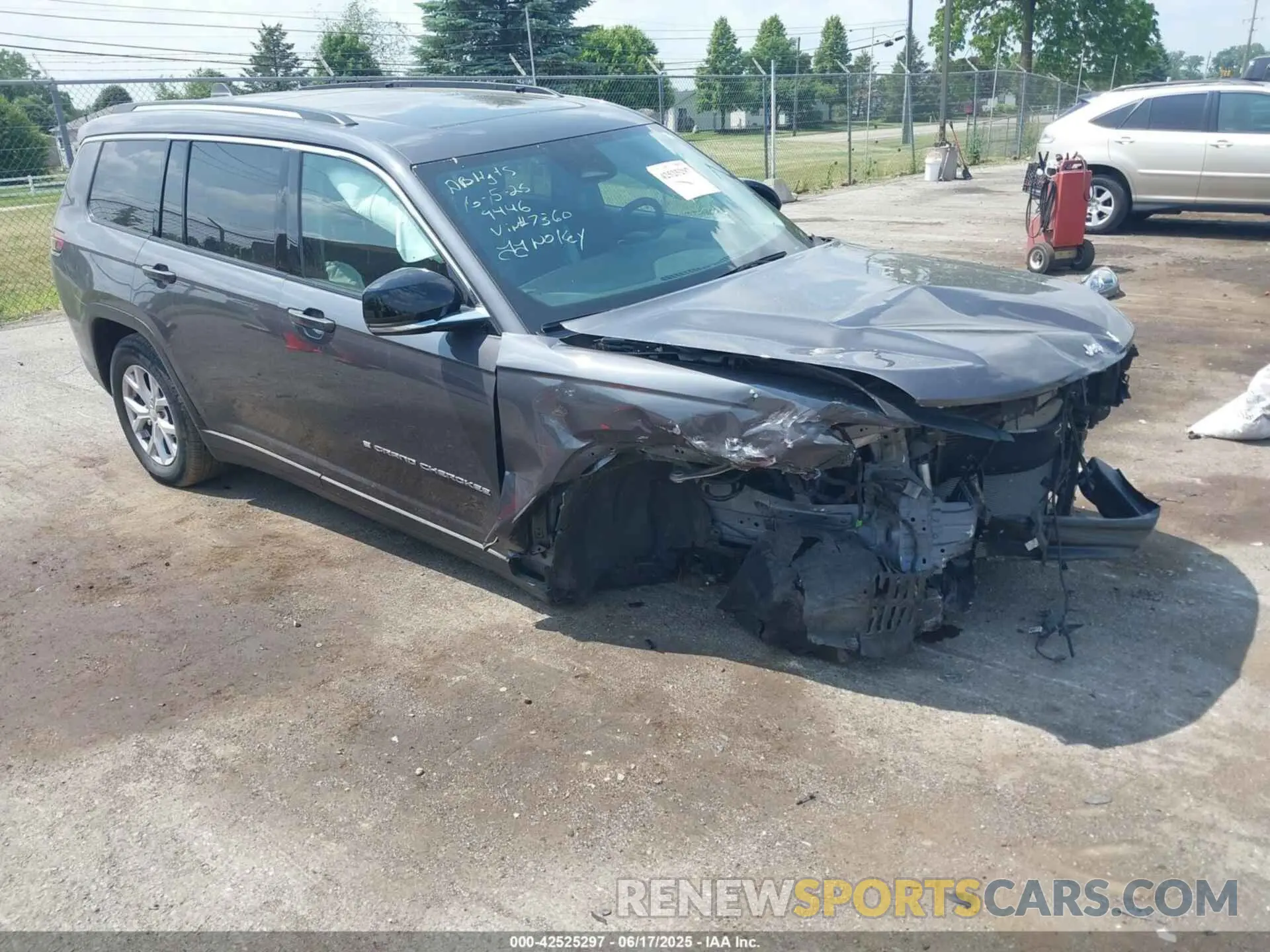 1 fotografías del automóvil dañado 1C4RJKBGXR8917360 JEEP GRAND CHEROKEE L 2024