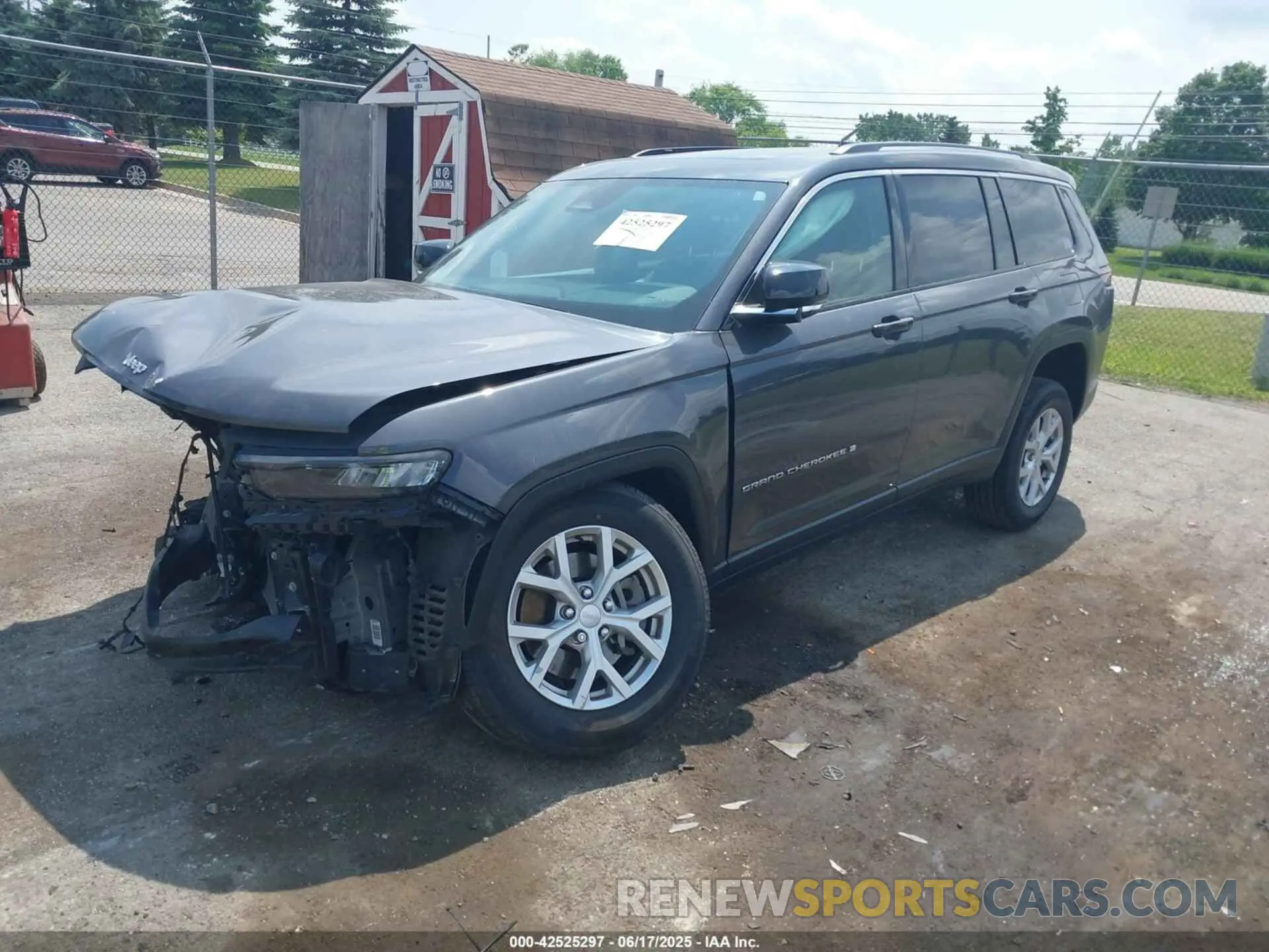 2 fotografías del automóvil dañado 1C4RJKBGXR8917360 JEEP GRAND CHEROKEE L 2024