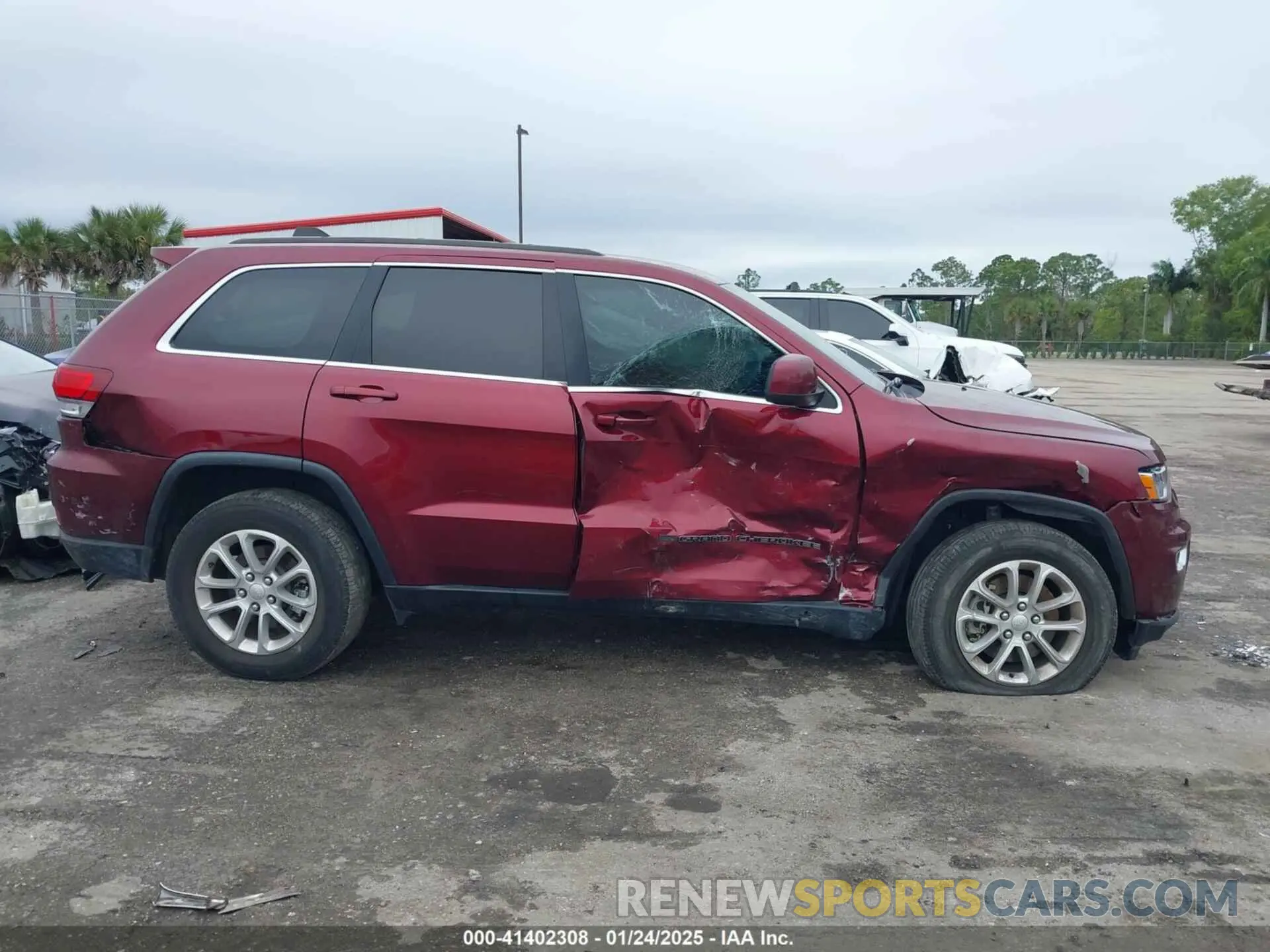 13 fotografías del automóvil dañado 1C4RJEAG0NC128094 JEEP GRAND CHEROKEE WK 2022