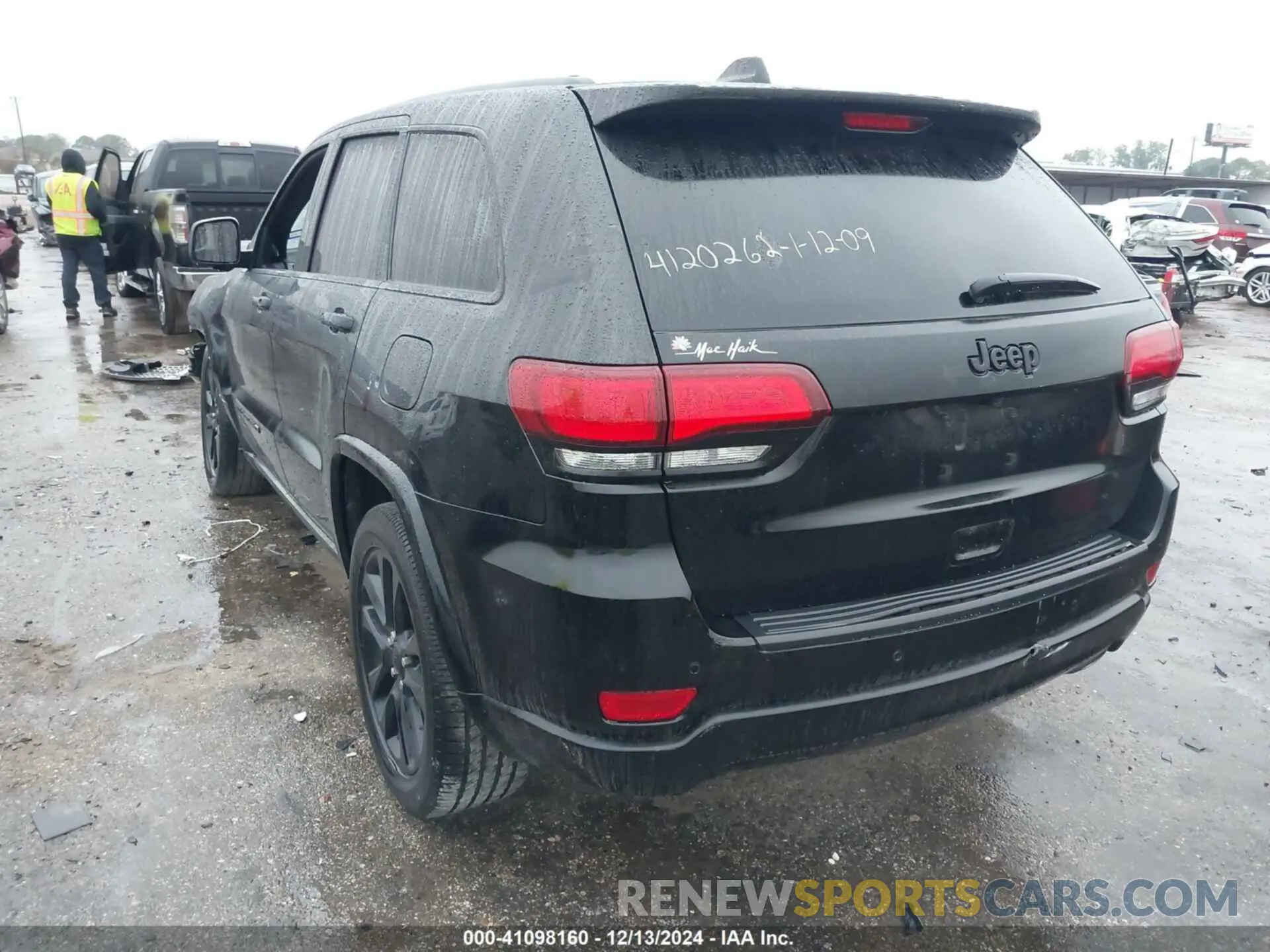 3 fotografías del automóvil dañado 1C4RJEAG0NC128127 JEEP GRAND CHEROKEE WK 2022