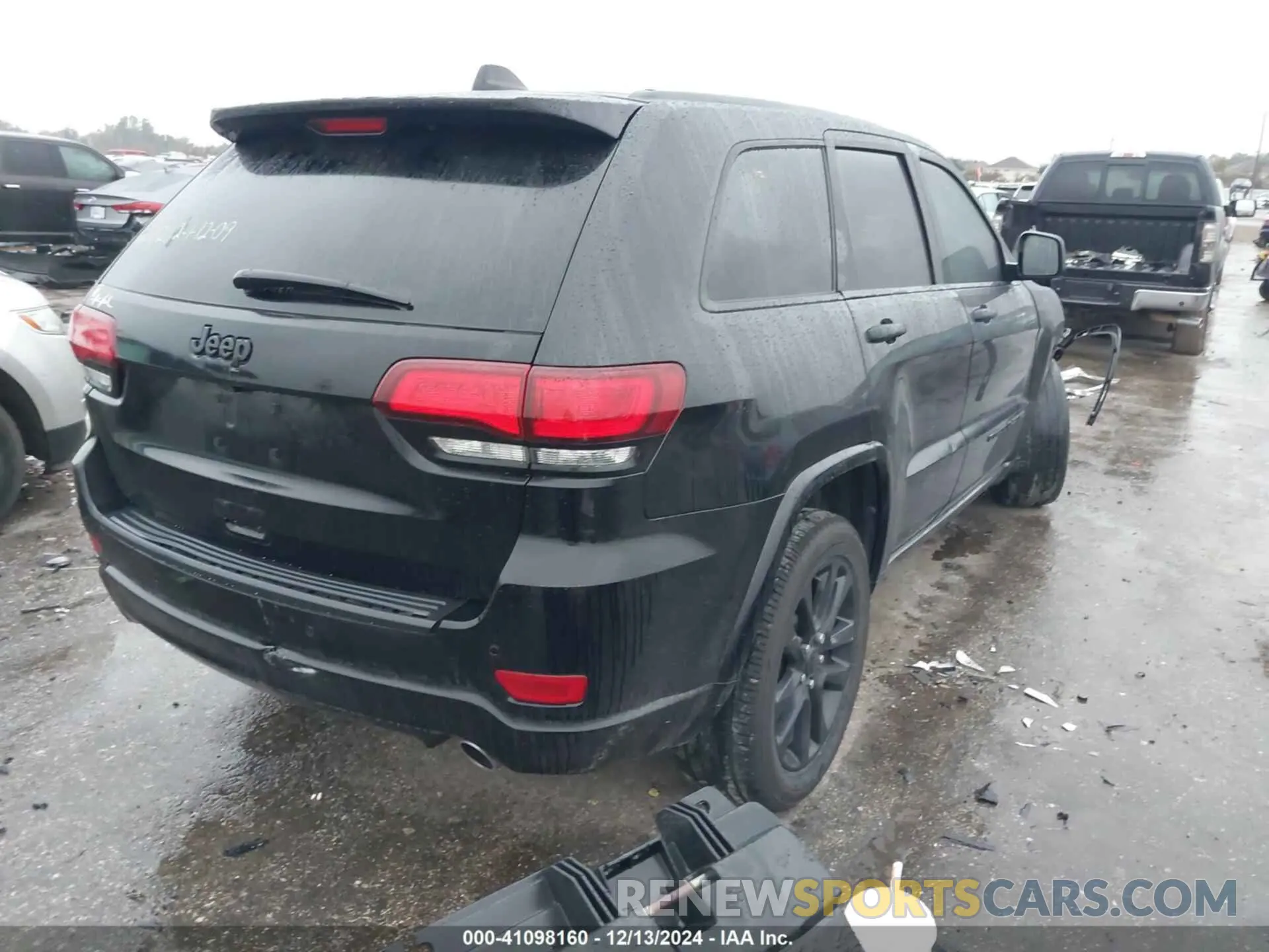 4 fotografías del automóvil dañado 1C4RJEAG0NC128127 JEEP GRAND CHEROKEE WK 2022