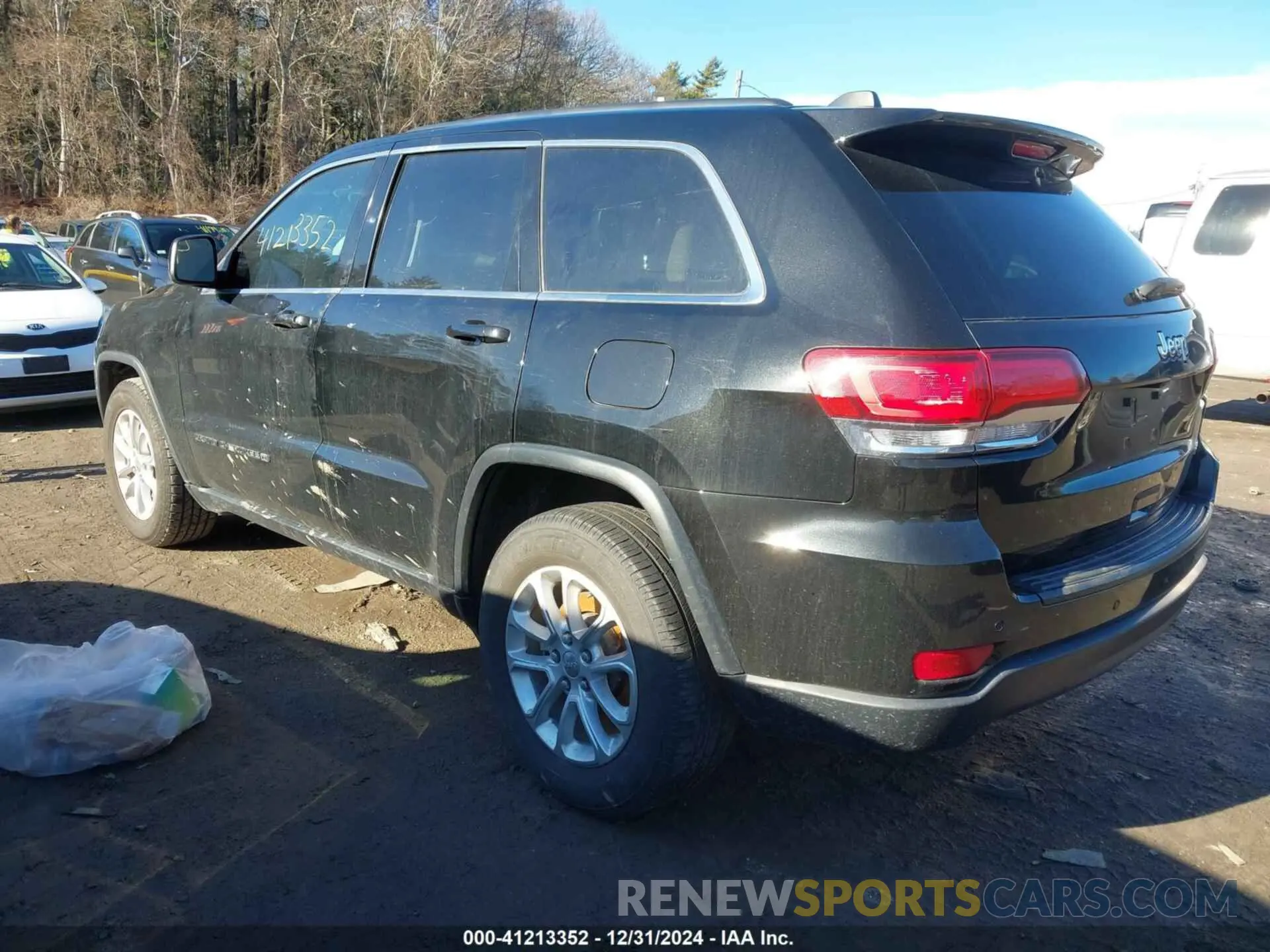 3 fotografías del automóvil dañado 1C4RJEAG2NC180519 JEEP GRAND CHEROKEE WK 2022