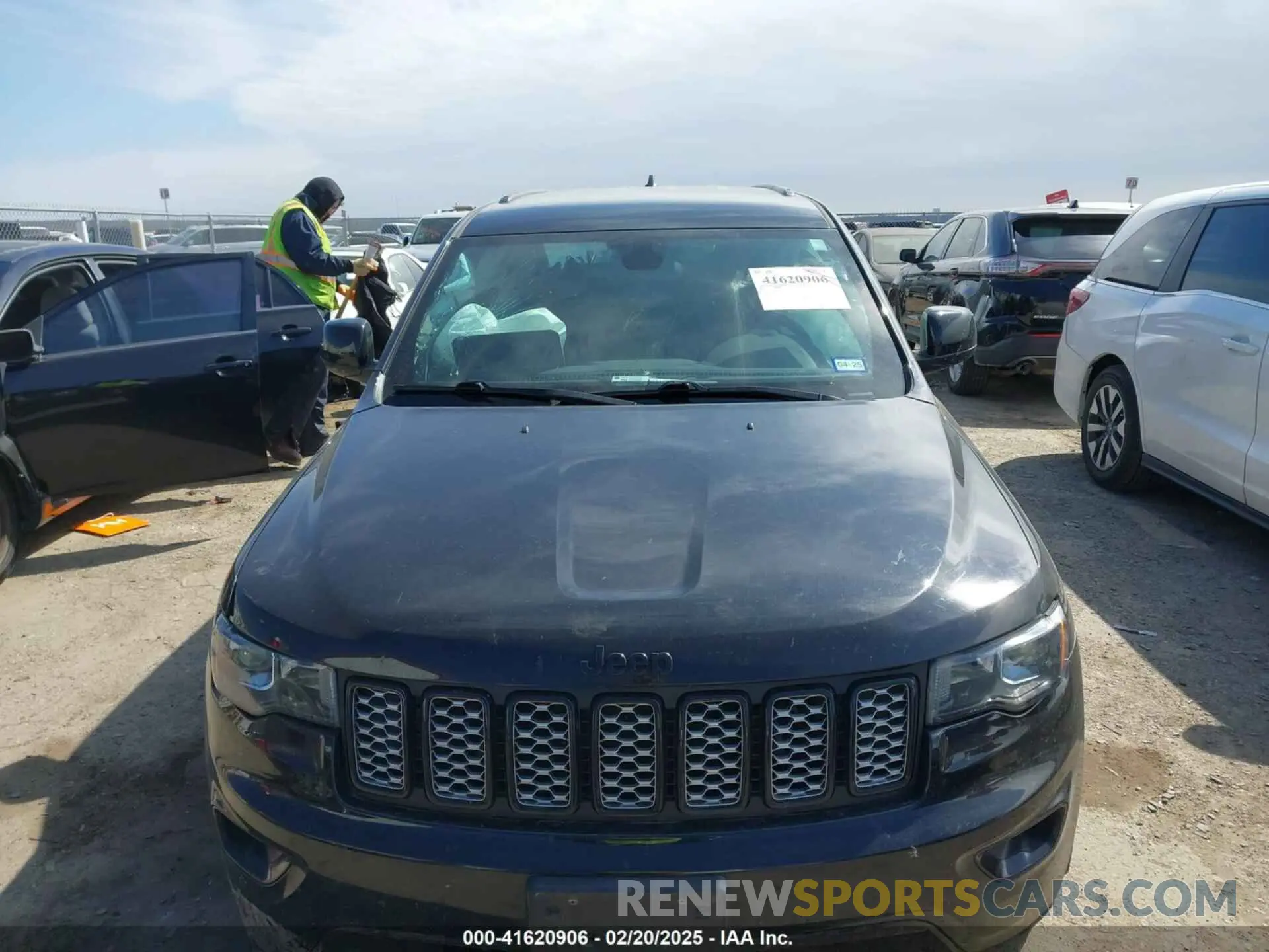 12 fotografías del automóvil dañado 1C4RJEAG3NC154754 JEEP GRAND CHEROKEE WK 2022