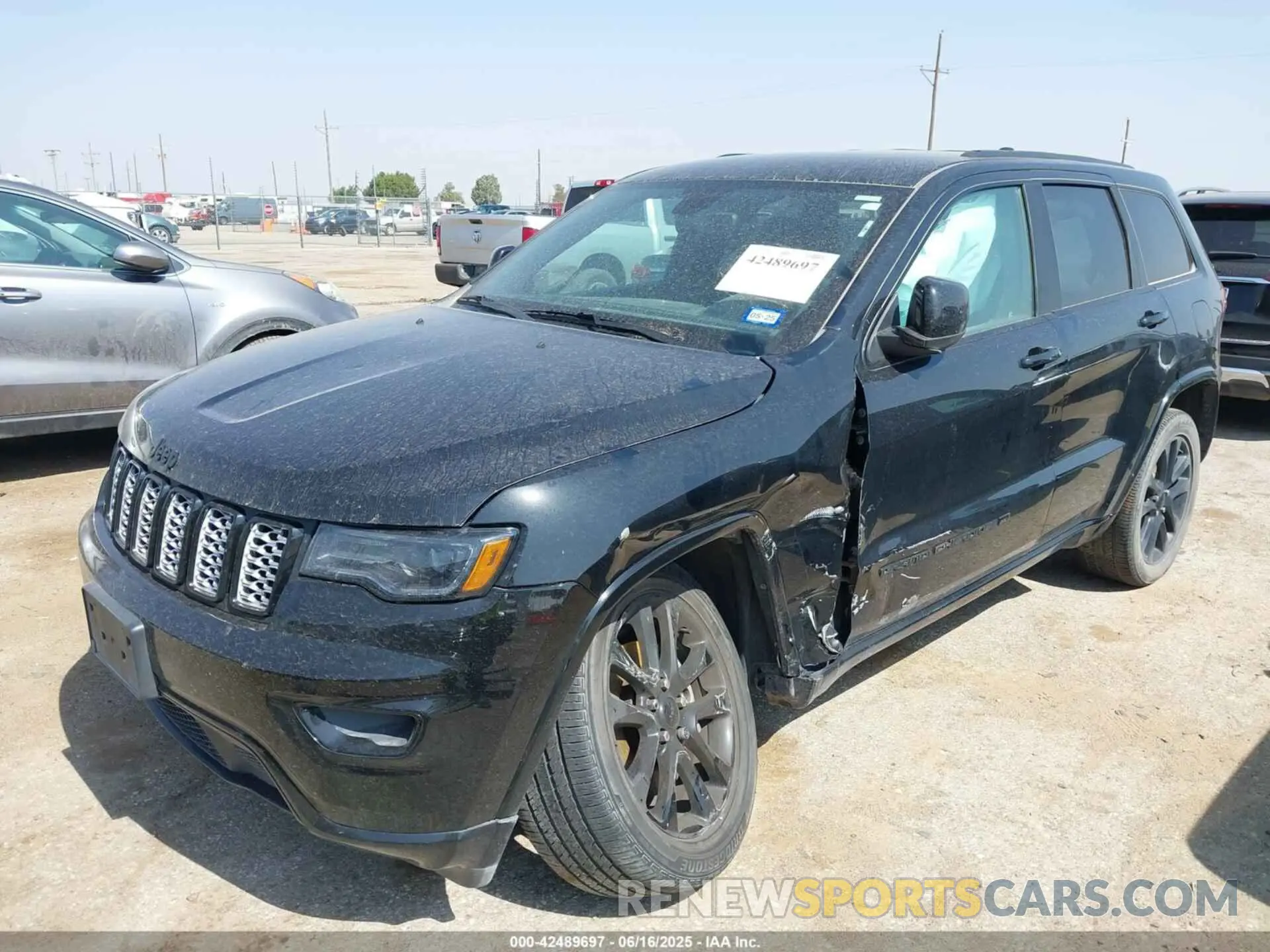 2 fotografías del automóvil dañado 1C4RJEAG4NC155864 JEEP GRAND CHEROKEE WK 2022