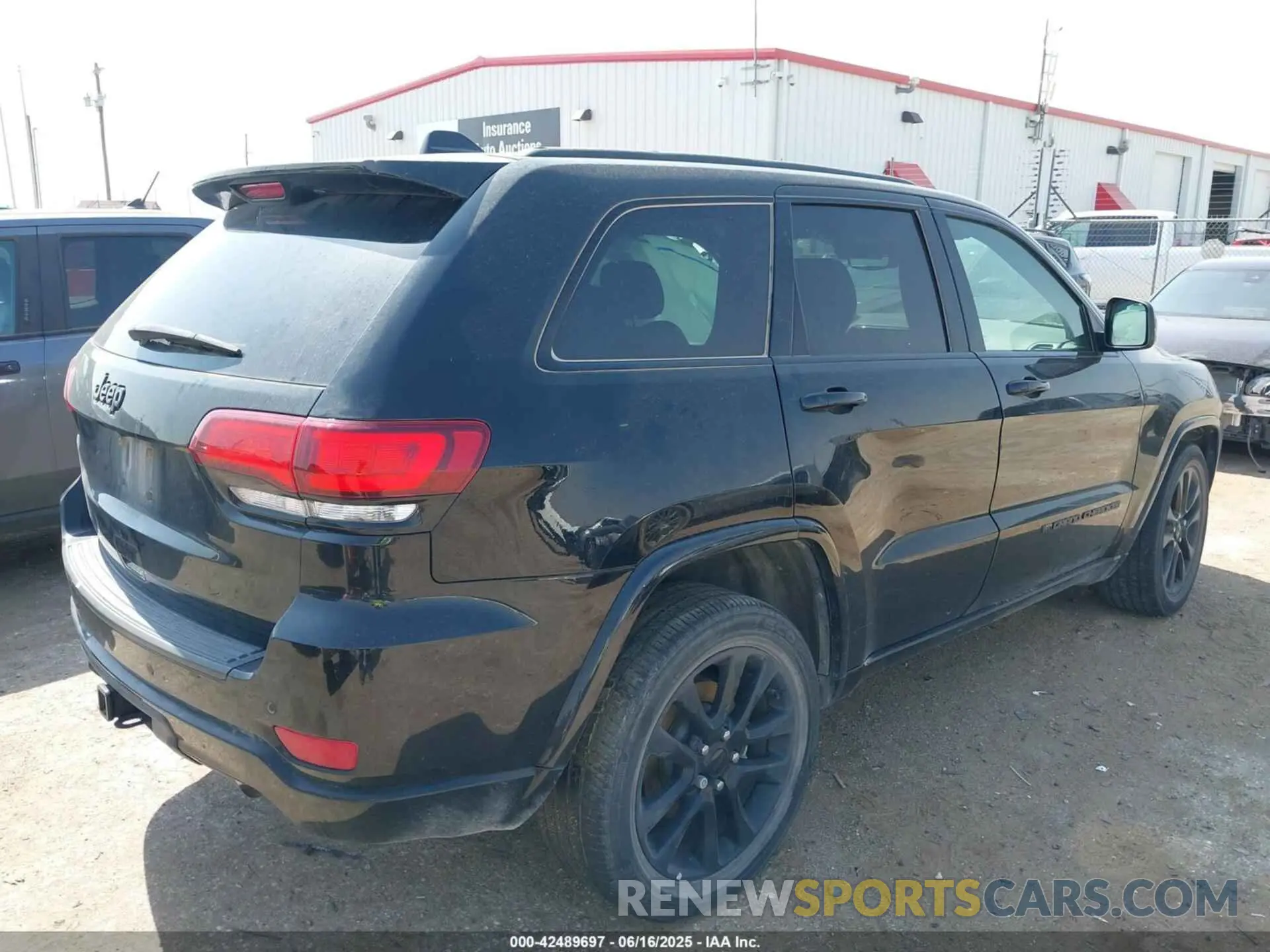 4 fotografías del automóvil dañado 1C4RJEAG4NC155864 JEEP GRAND CHEROKEE WK 2022