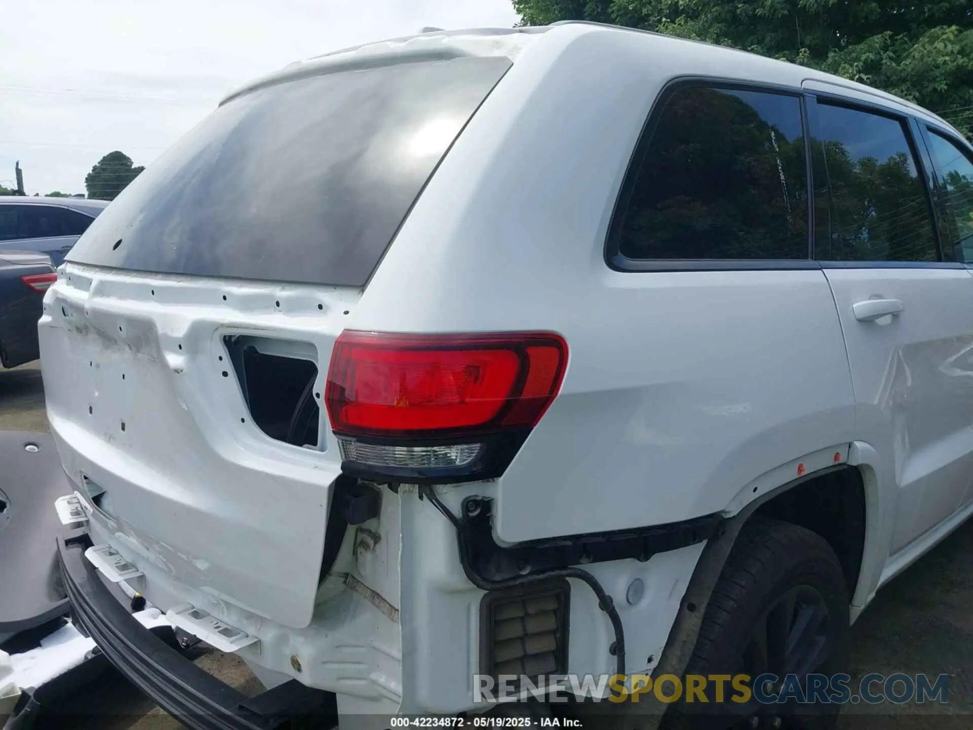 4 fotografías del automóvil dañado 1C4RJEAG9NC128112 JEEP GRAND CHEROKEE WK 2022