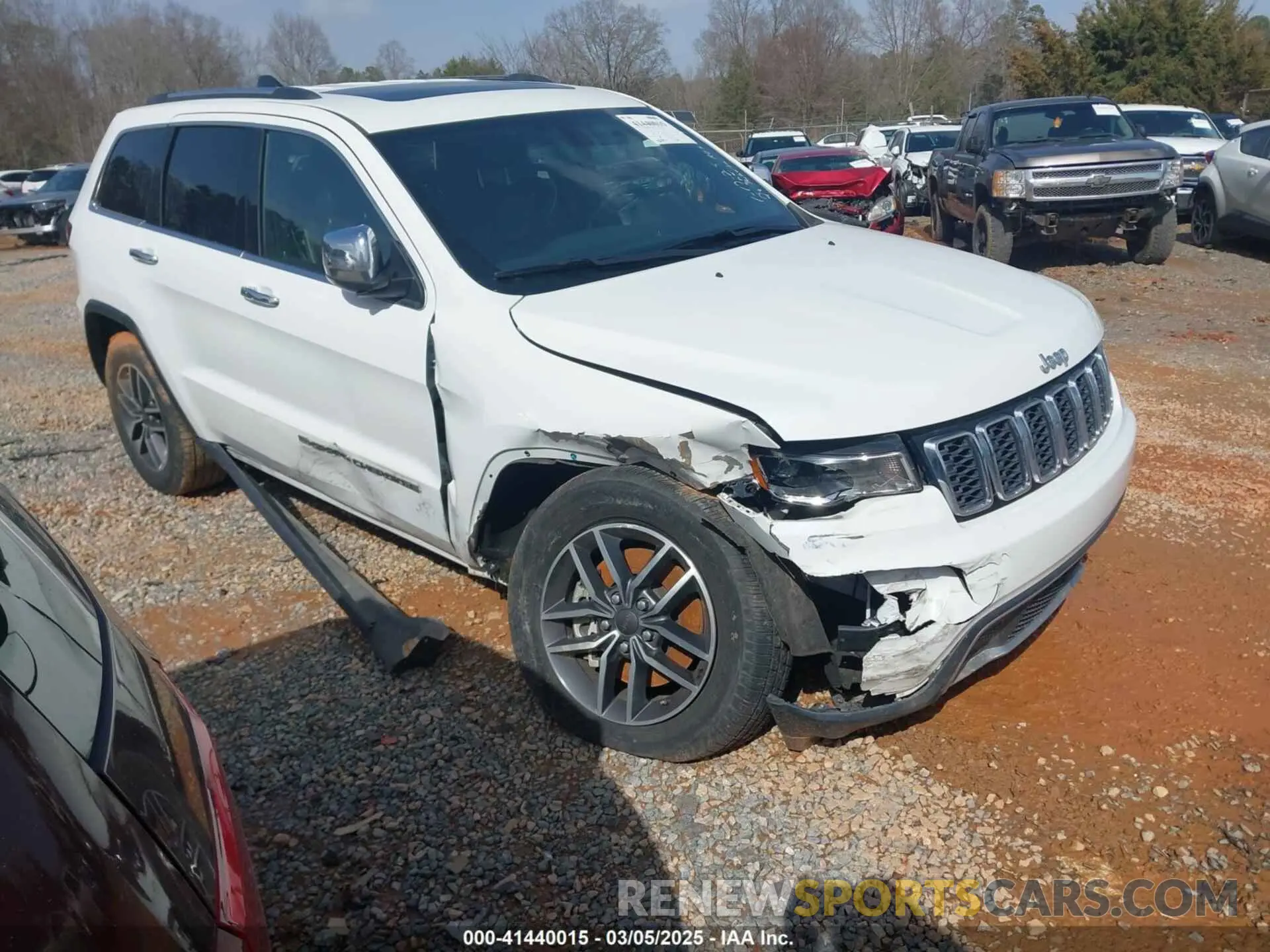 1 fotografías del automóvil dañado 1C4RJEBG4NC171643 JEEP GRAND CHEROKEE WK 2022