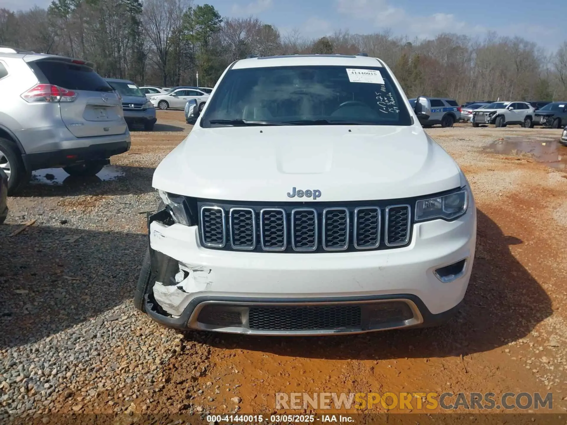 12 fotografías del automóvil dañado 1C4RJEBG4NC171643 JEEP GRAND CHEROKEE WK 2022