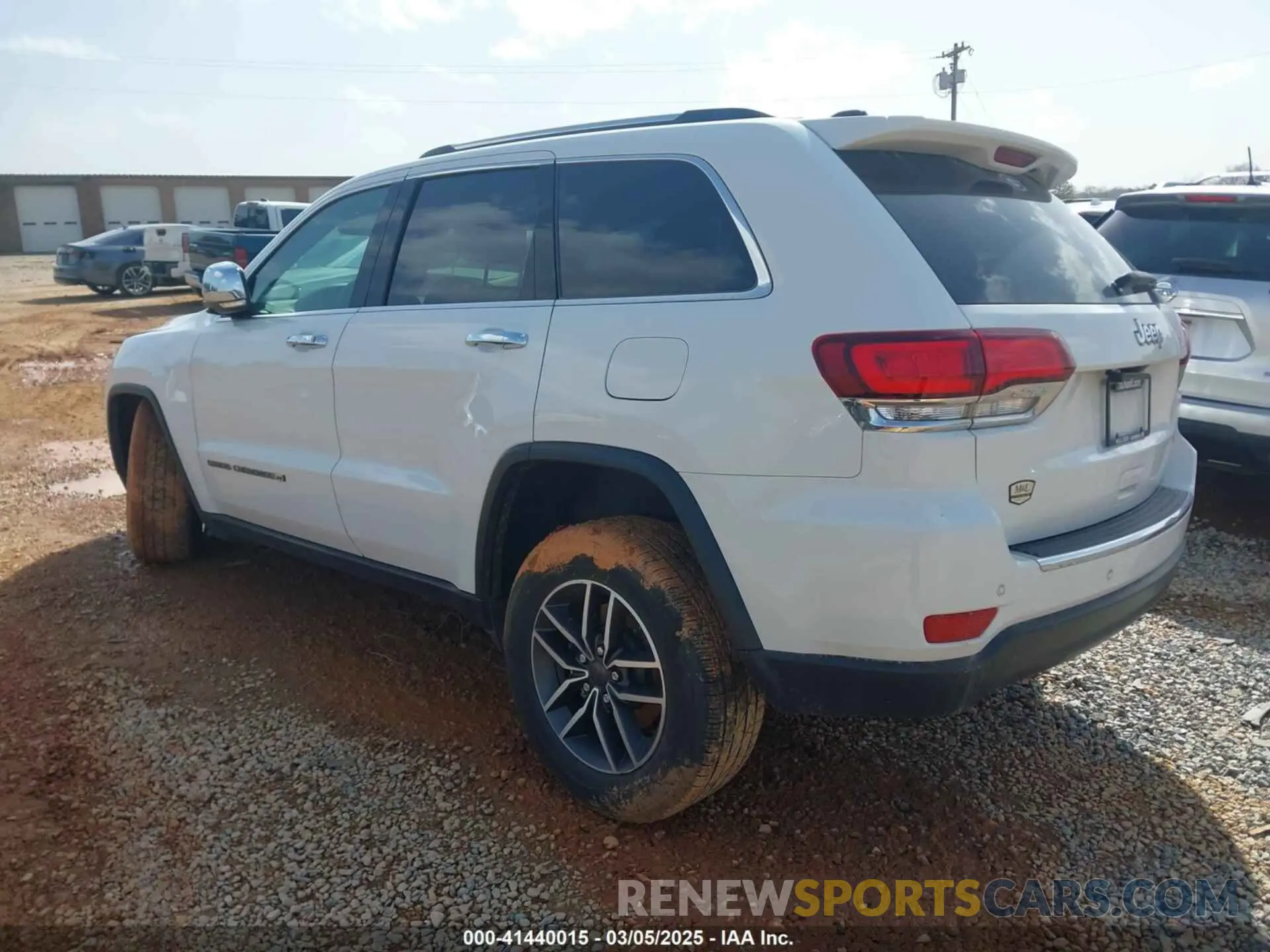 3 fotografías del automóvil dañado 1C4RJEBG4NC171643 JEEP GRAND CHEROKEE WK 2022
