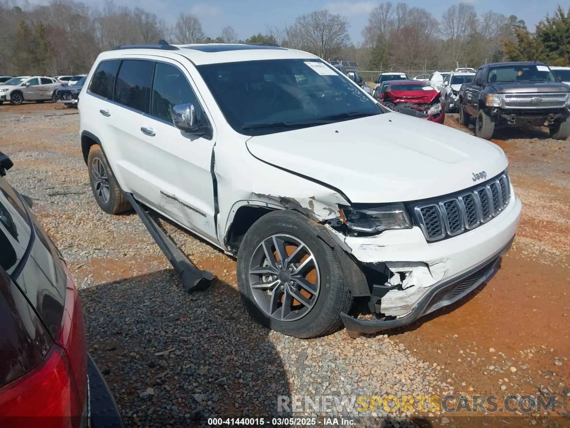 6 fotografías del automóvil dañado 1C4RJEBG4NC171643 JEEP GRAND CHEROKEE WK 2022