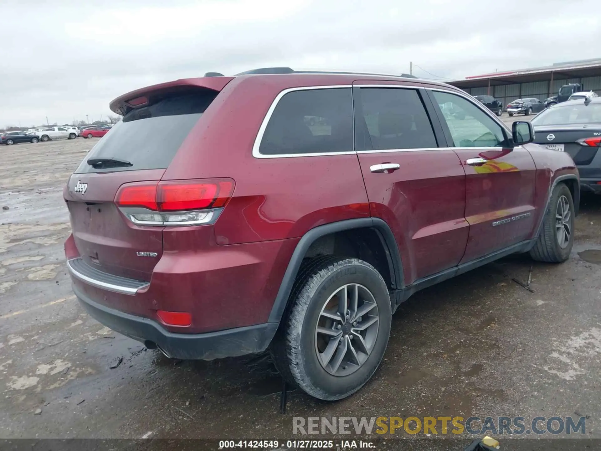 4 fotografías del automóvil dañado 1C4RJEBG7NC152696 JEEP GRAND CHEROKEE WK 2022