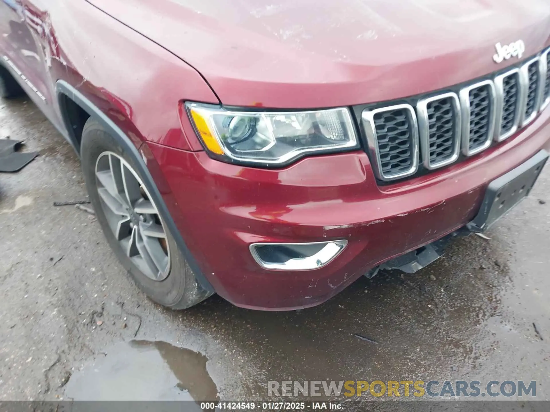 6 fotografías del automóvil dañado 1C4RJEBG7NC152696 JEEP GRAND CHEROKEE WK 2022