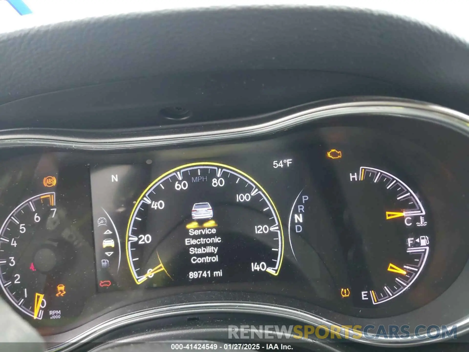 7 fotografías del automóvil dañado 1C4RJEBG7NC152696 JEEP GRAND CHEROKEE WK 2022
