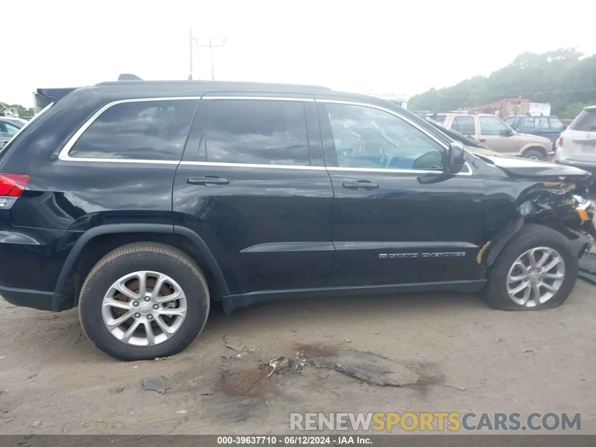 13 fotografías del automóvil dañado 1C4RJFAG0NC114718 JEEP GRAND CHEROKEE WK 2022