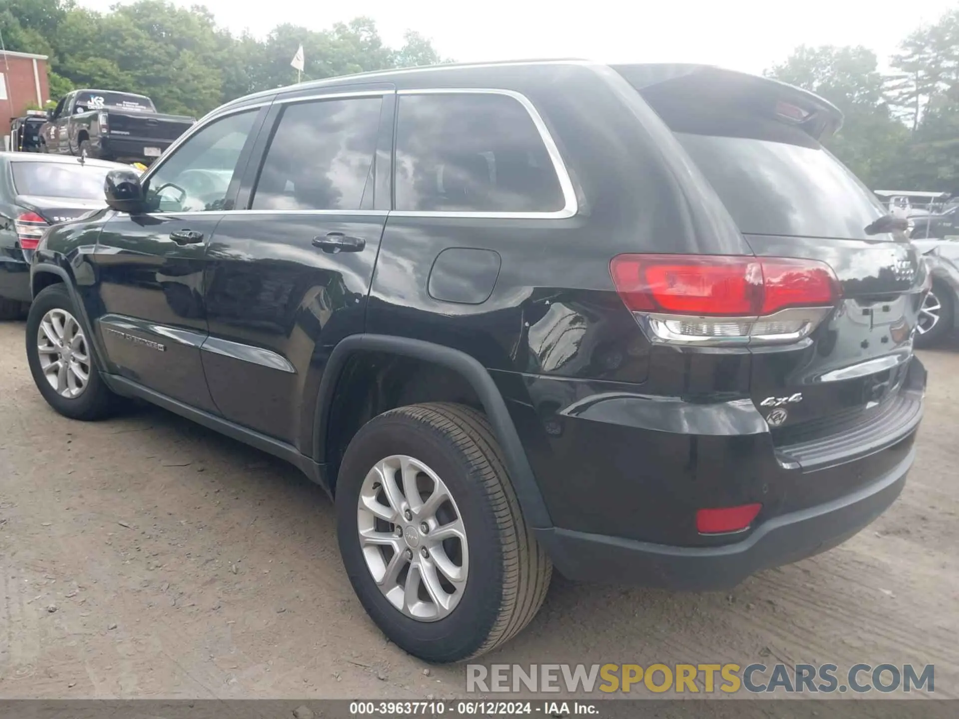 3 fotografías del automóvil dañado 1C4RJFAG0NC114718 JEEP GRAND CHEROKEE WK 2022
