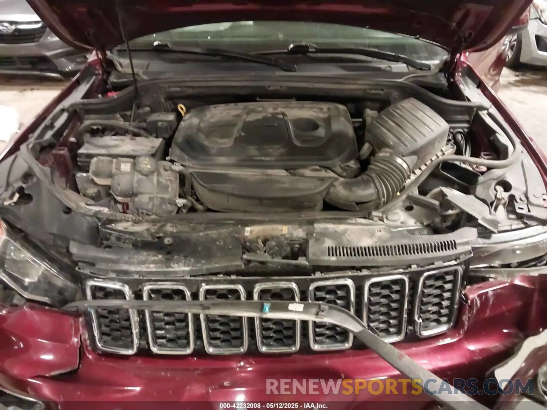 10 fotografías del automóvil dañado 1C4RJFAG1NC111214 JEEP GRAND CHEROKEE WK 2022