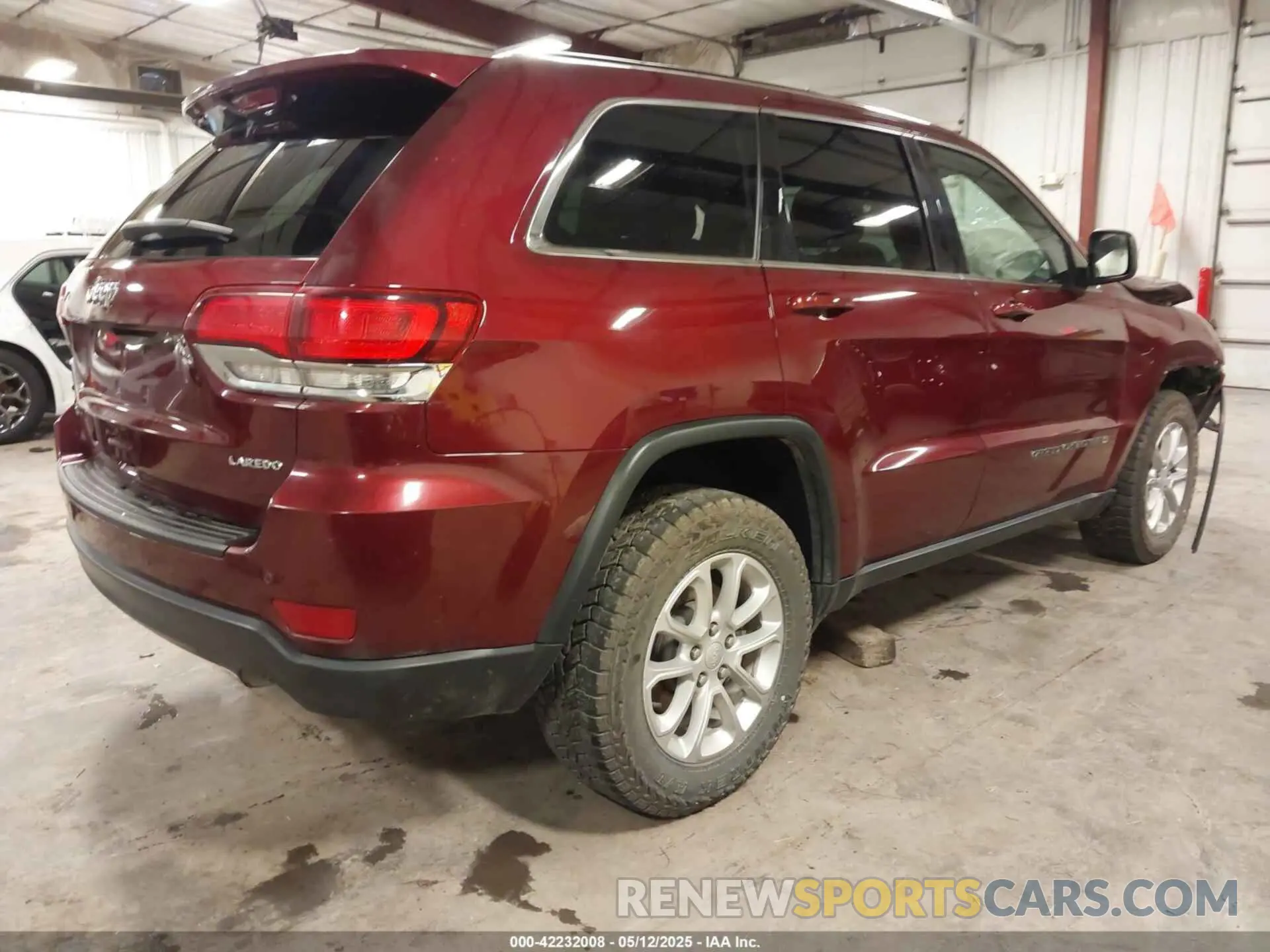 4 fotografías del automóvil dañado 1C4RJFAG1NC111214 JEEP GRAND CHEROKEE WK 2022