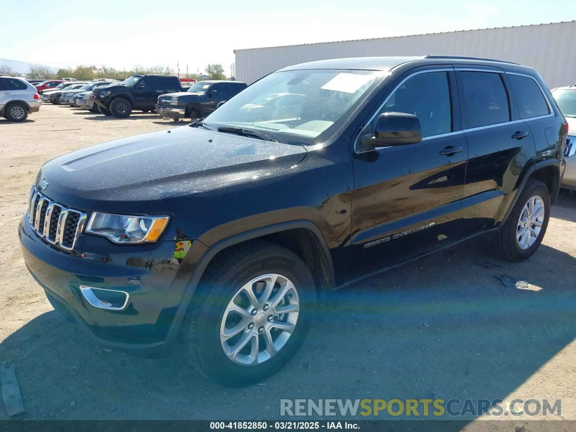 2 fotografías del automóvil dañado 1C4RJFAG1NC138722 JEEP GRAND CHEROKEE WK 2022