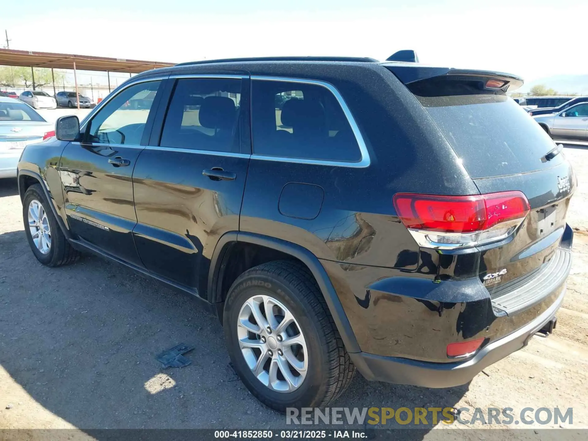 3 fotografías del automóvil dañado 1C4RJFAG1NC138722 JEEP GRAND CHEROKEE WK 2022