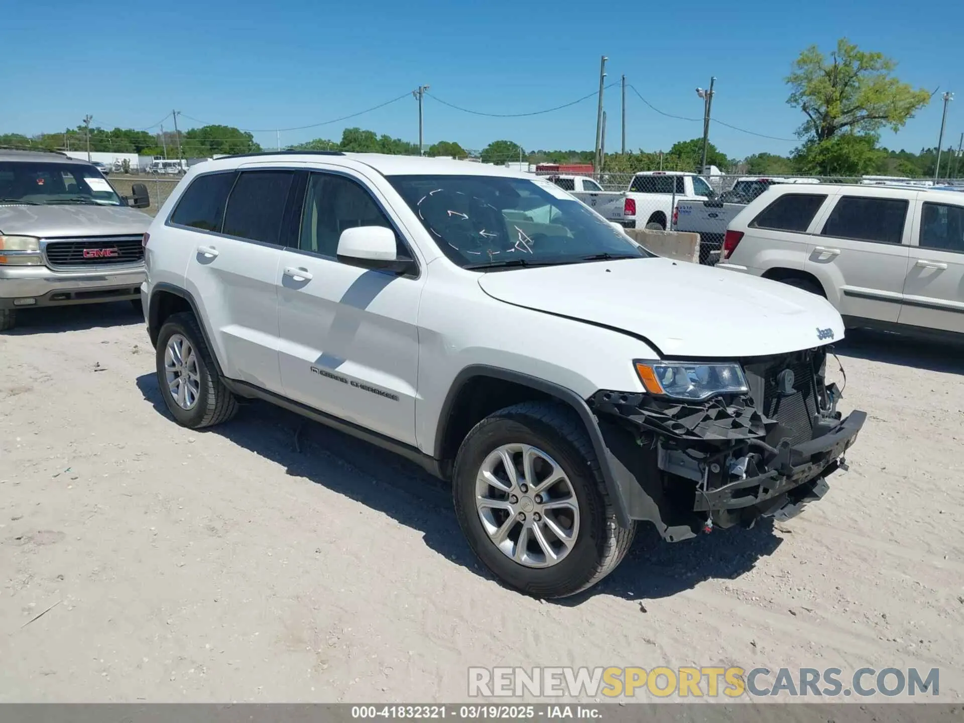 1 fotografías del automóvil dañado 1C4RJFAG3NC138737 JEEP GRAND CHEROKEE WK 2022