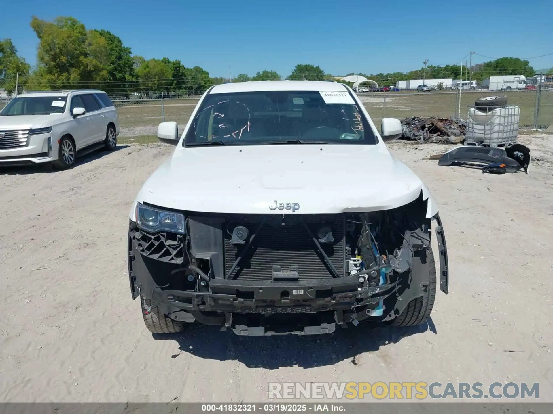 13 fotografías del automóvil dañado 1C4RJFAG3NC138737 JEEP GRAND CHEROKEE WK 2022