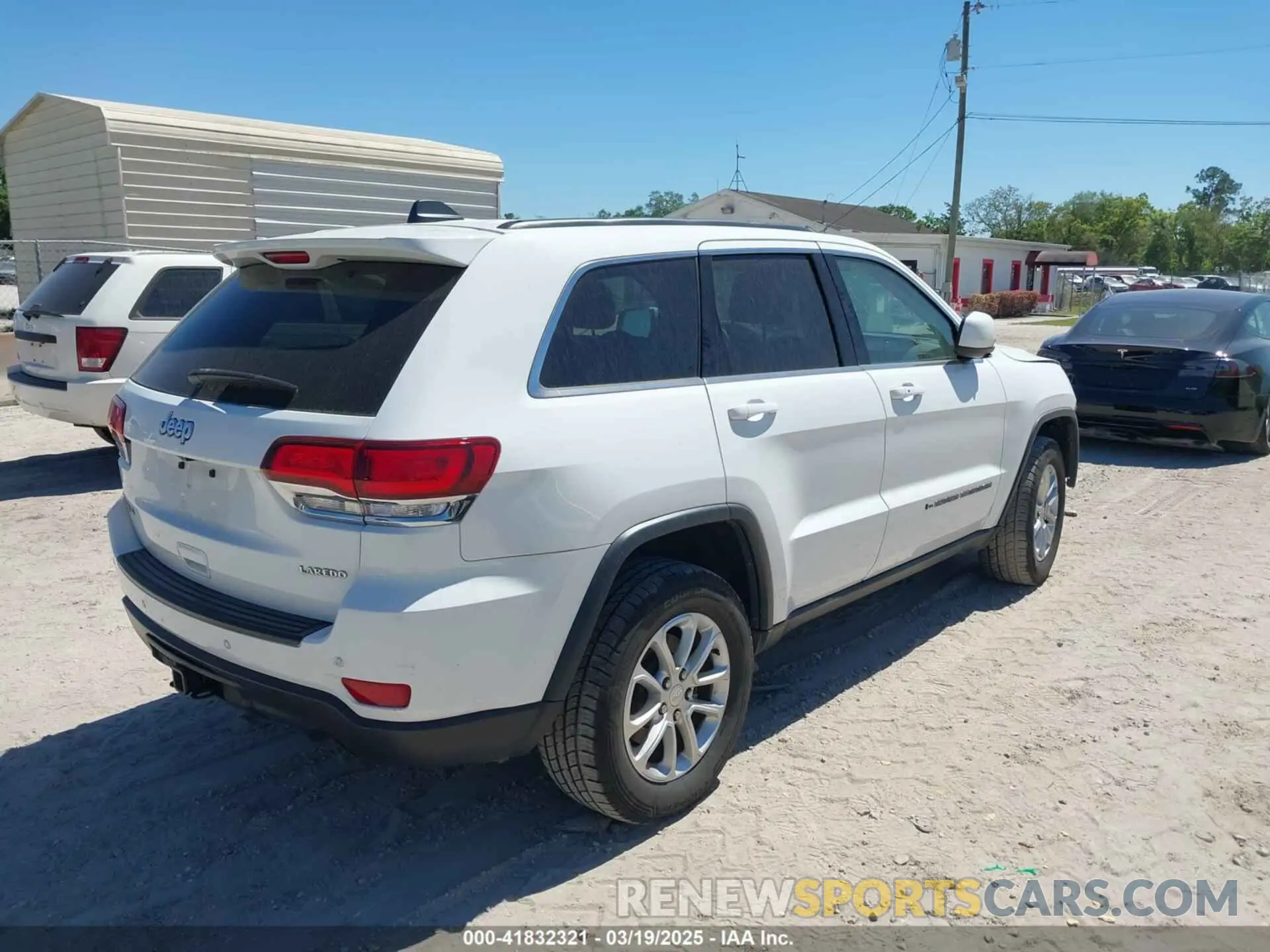 4 fotografías del automóvil dañado 1C4RJFAG3NC138737 JEEP GRAND CHEROKEE WK 2022