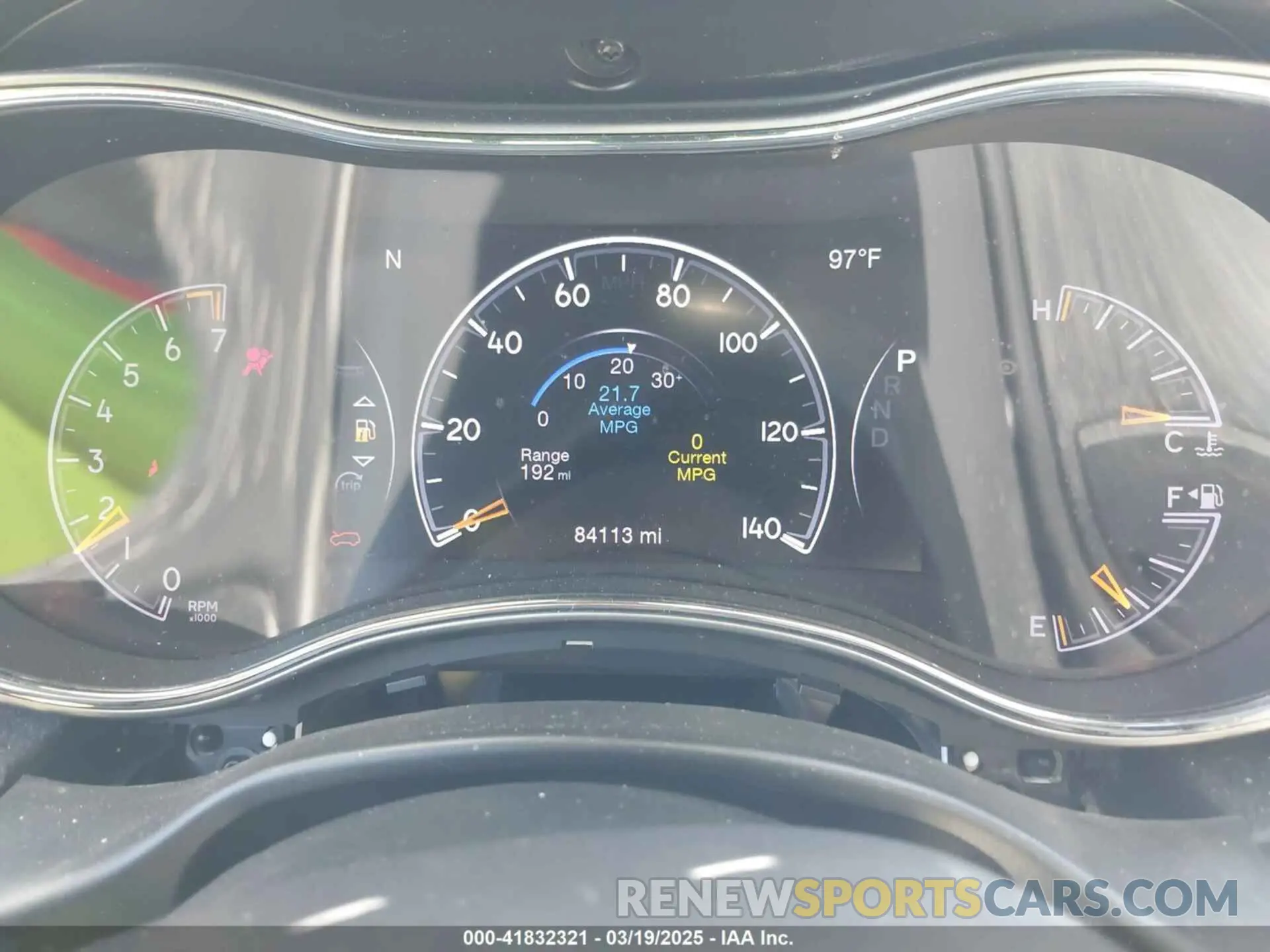 7 fotografías del automóvil dañado 1C4RJFAG3NC138737 JEEP GRAND CHEROKEE WK 2022