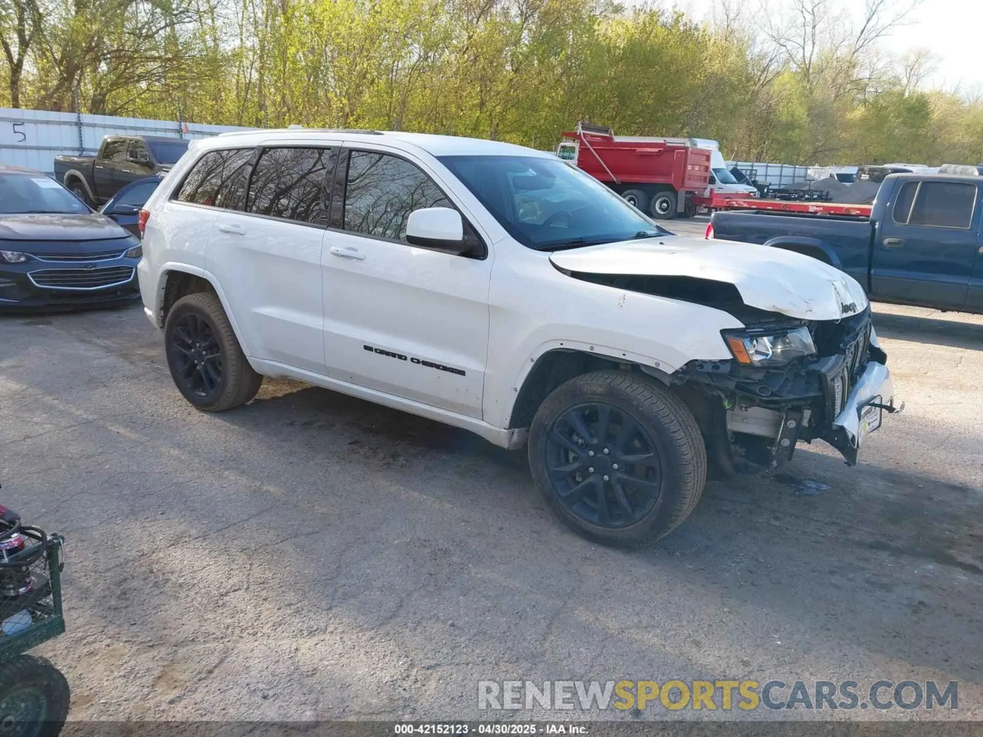 1 fotografías del automóvil dañado 1C4RJFAG4NC120103 JEEP GRAND CHEROKEE WK 2022