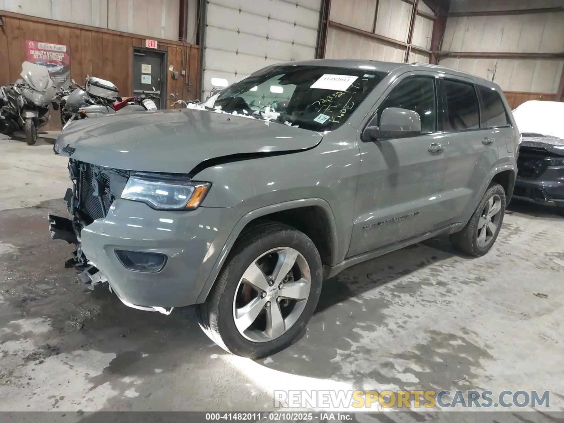 2 fotografías del automóvil dañado 1C4RJFAG7NC146470 JEEP GRAND CHEROKEE WK 2022