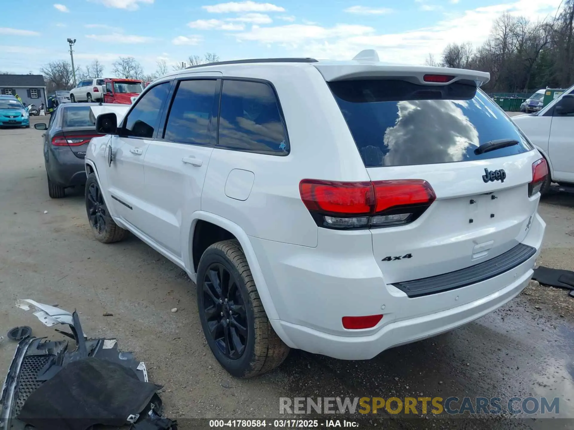 3 fotografías del automóvil dañado 1C4RJFAG8NC114210 JEEP GRAND CHEROKEE WK 2022