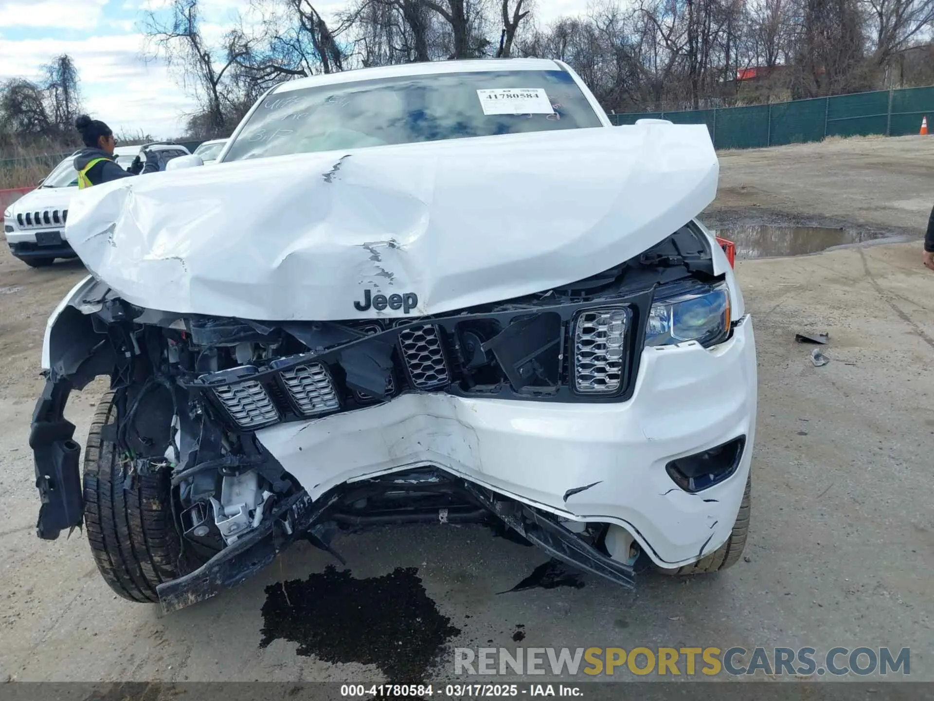 6 fotografías del automóvil dañado 1C4RJFAG8NC114210 JEEP GRAND CHEROKEE WK 2022