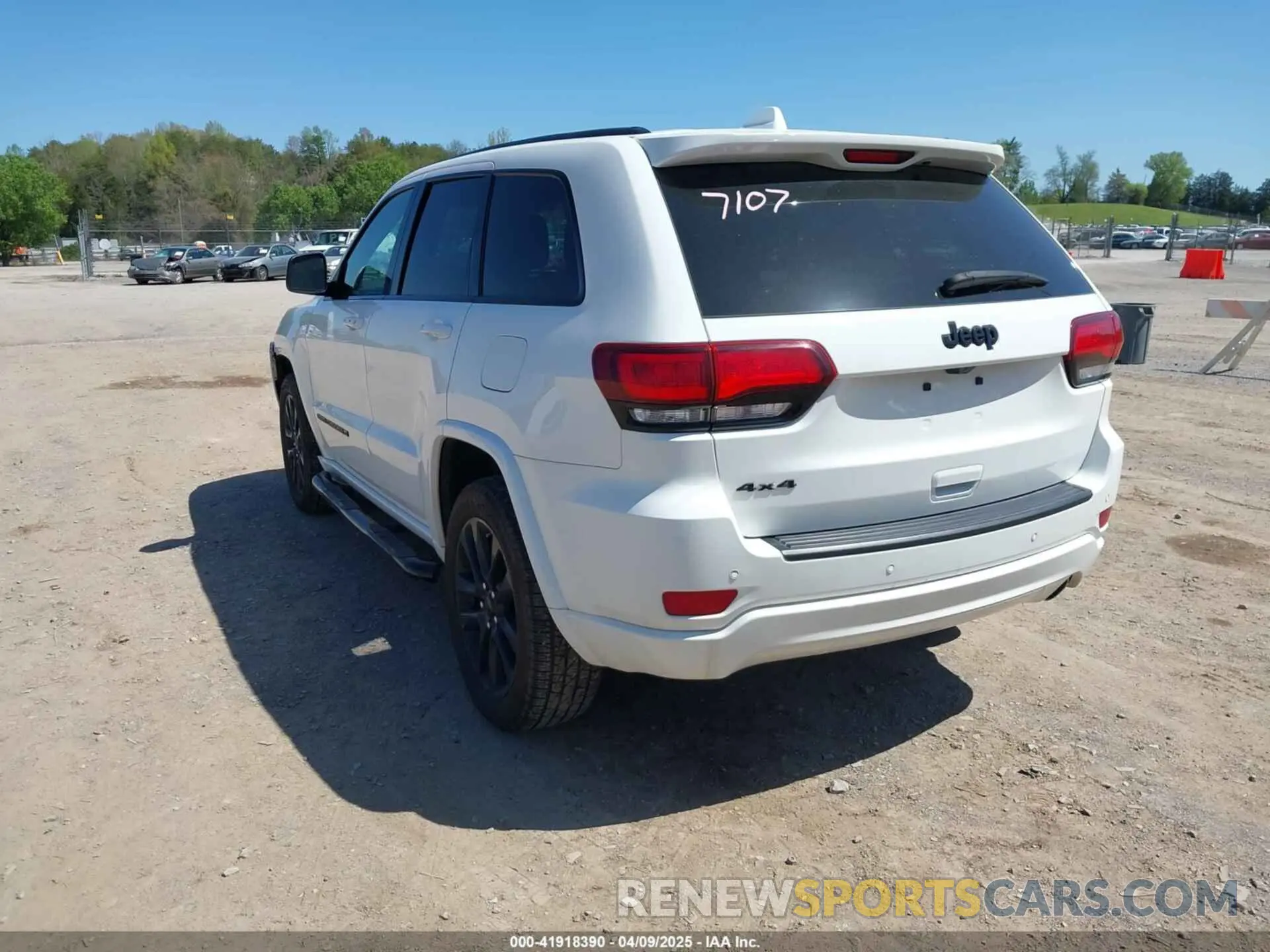 3 fotografías del automóvil dañado 1C4RJFAGXNC112006 JEEP GRAND CHEROKEE WK 2022