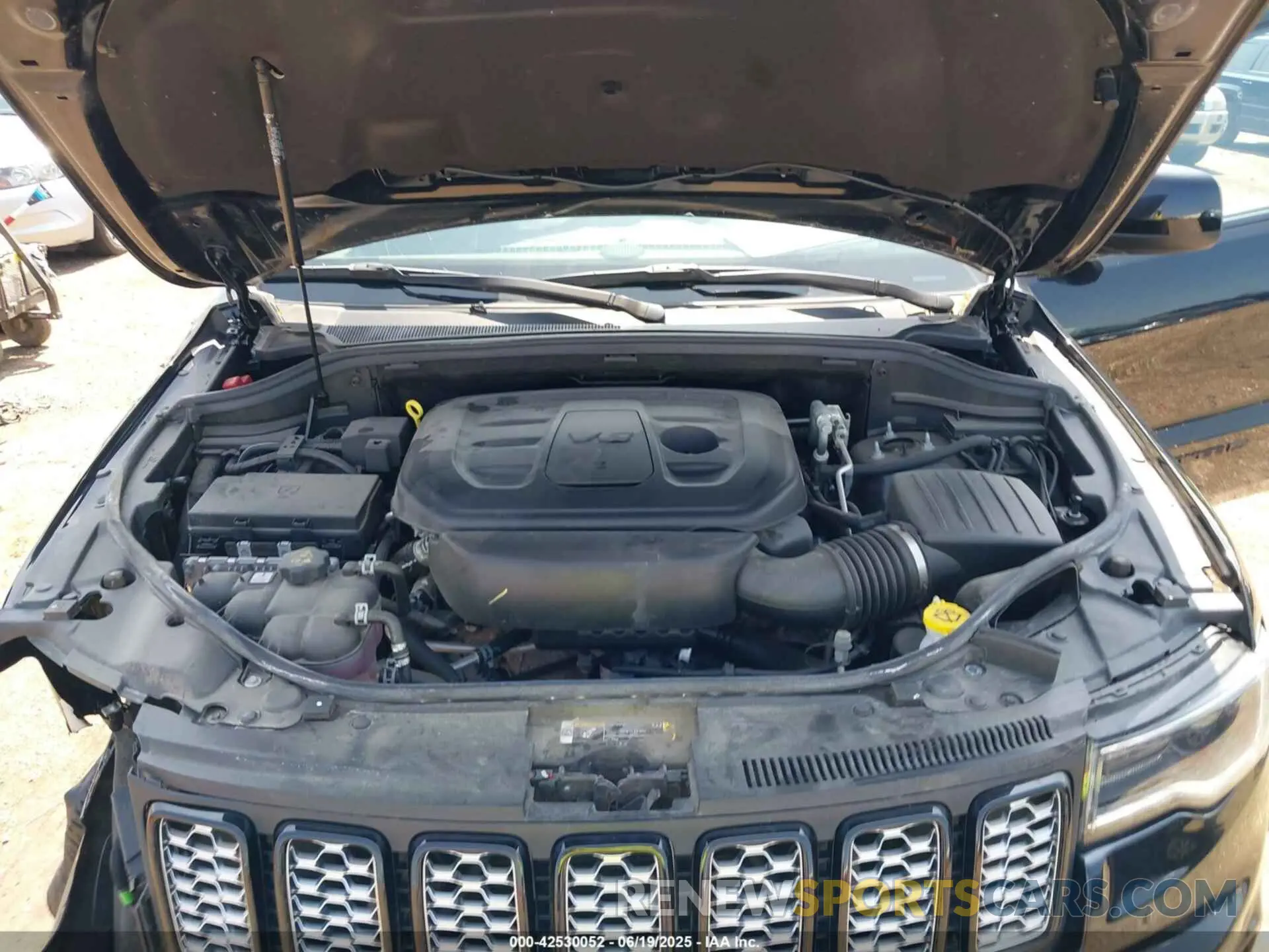 10 fotografías del automóvil dañado 1C4RJFAGXNC146821 JEEP GRAND CHEROKEE WK 2022
