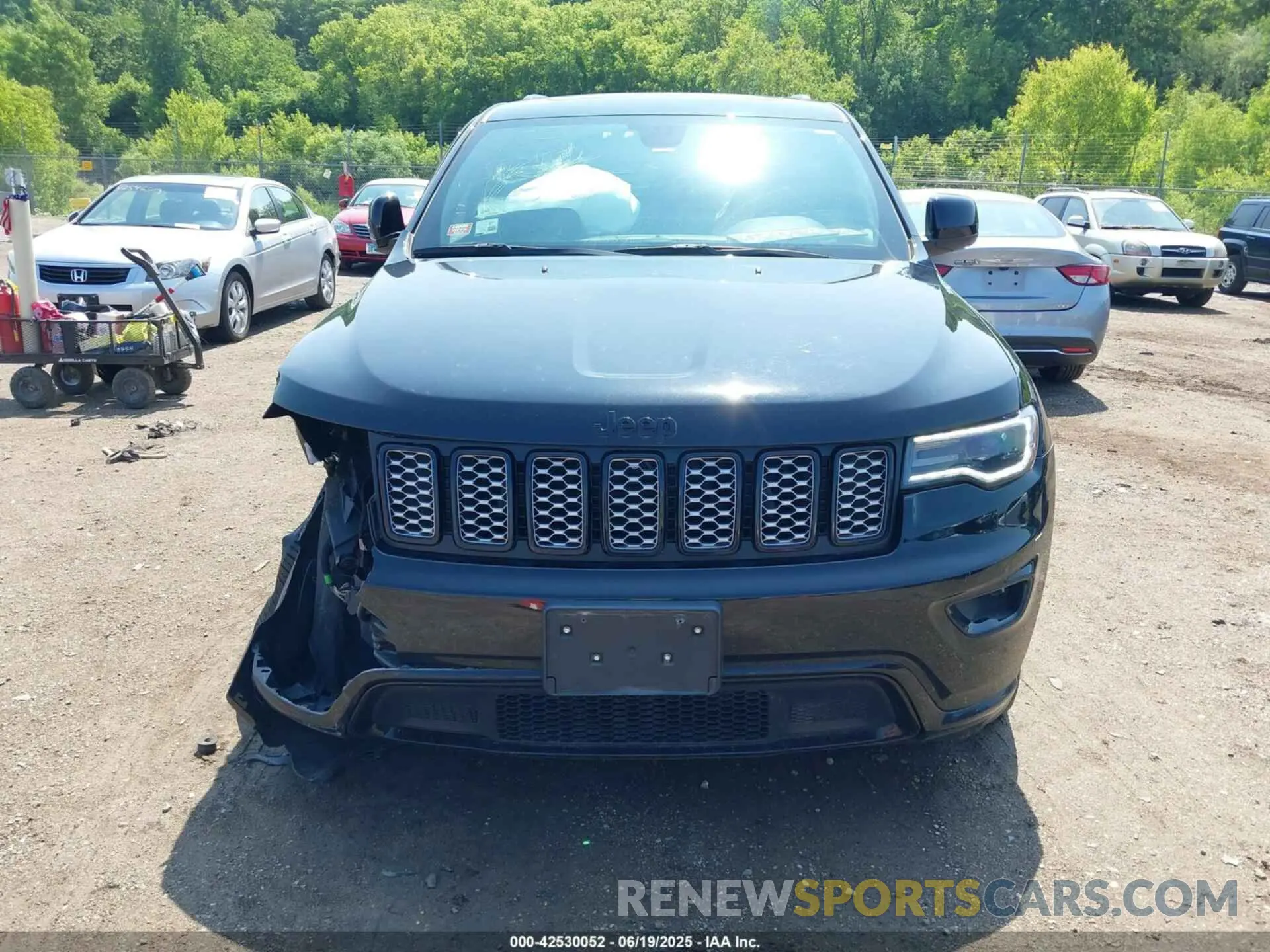 12 fotografías del automóvil dañado 1C4RJFAGXNC146821 JEEP GRAND CHEROKEE WK 2022