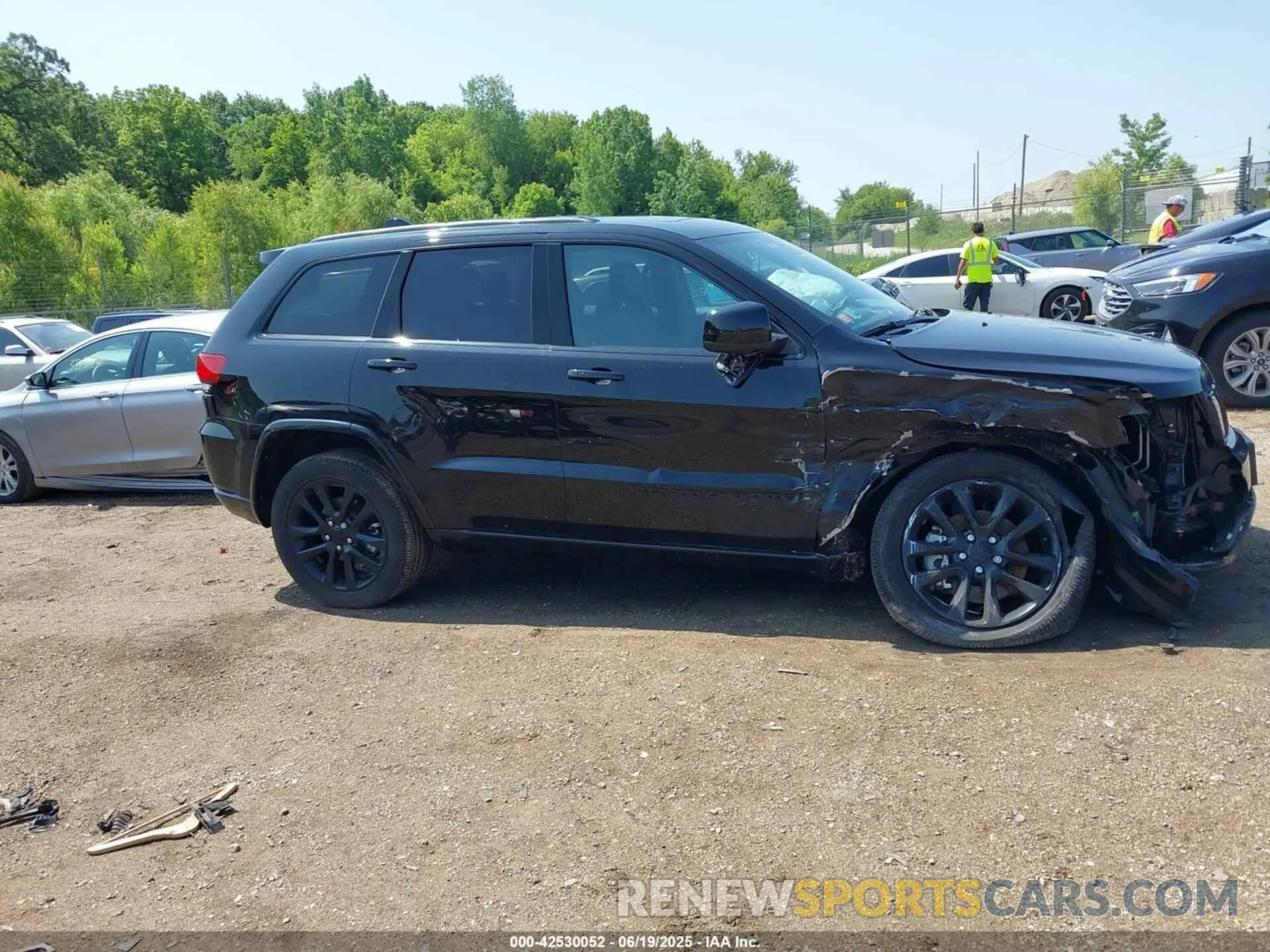 13 fotografías del automóvil dañado 1C4RJFAGXNC146821 JEEP GRAND CHEROKEE WK 2022
