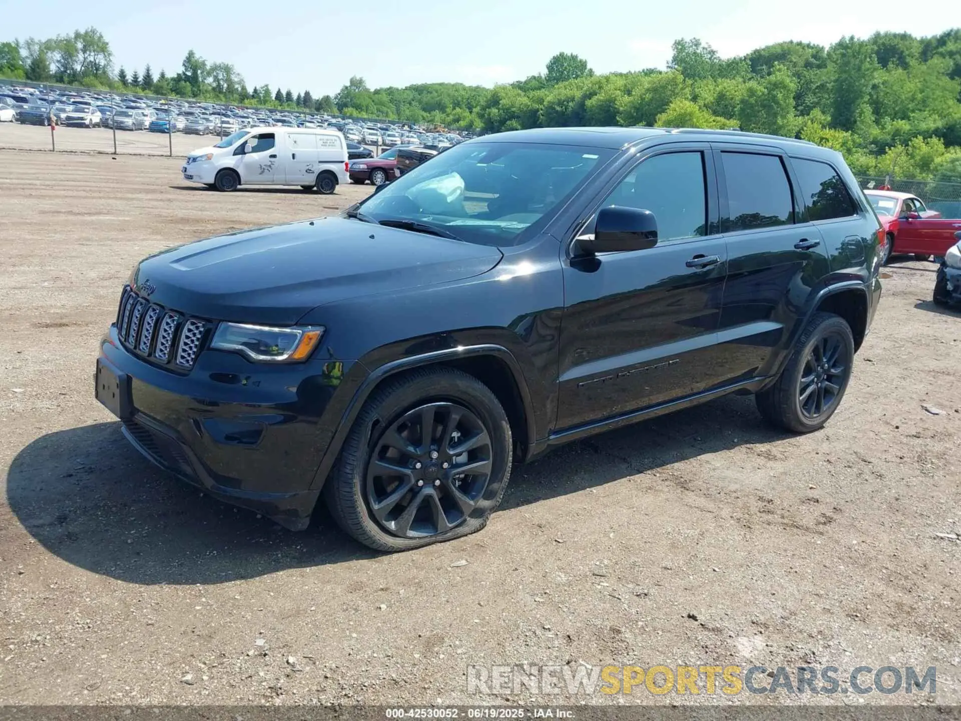 2 fotografías del automóvil dañado 1C4RJFAGXNC146821 JEEP GRAND CHEROKEE WK 2022