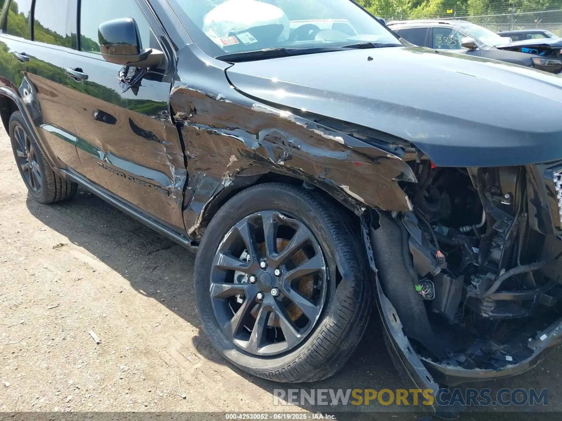 6 fotografías del automóvil dañado 1C4RJFAGXNC146821 JEEP GRAND CHEROKEE WK 2022