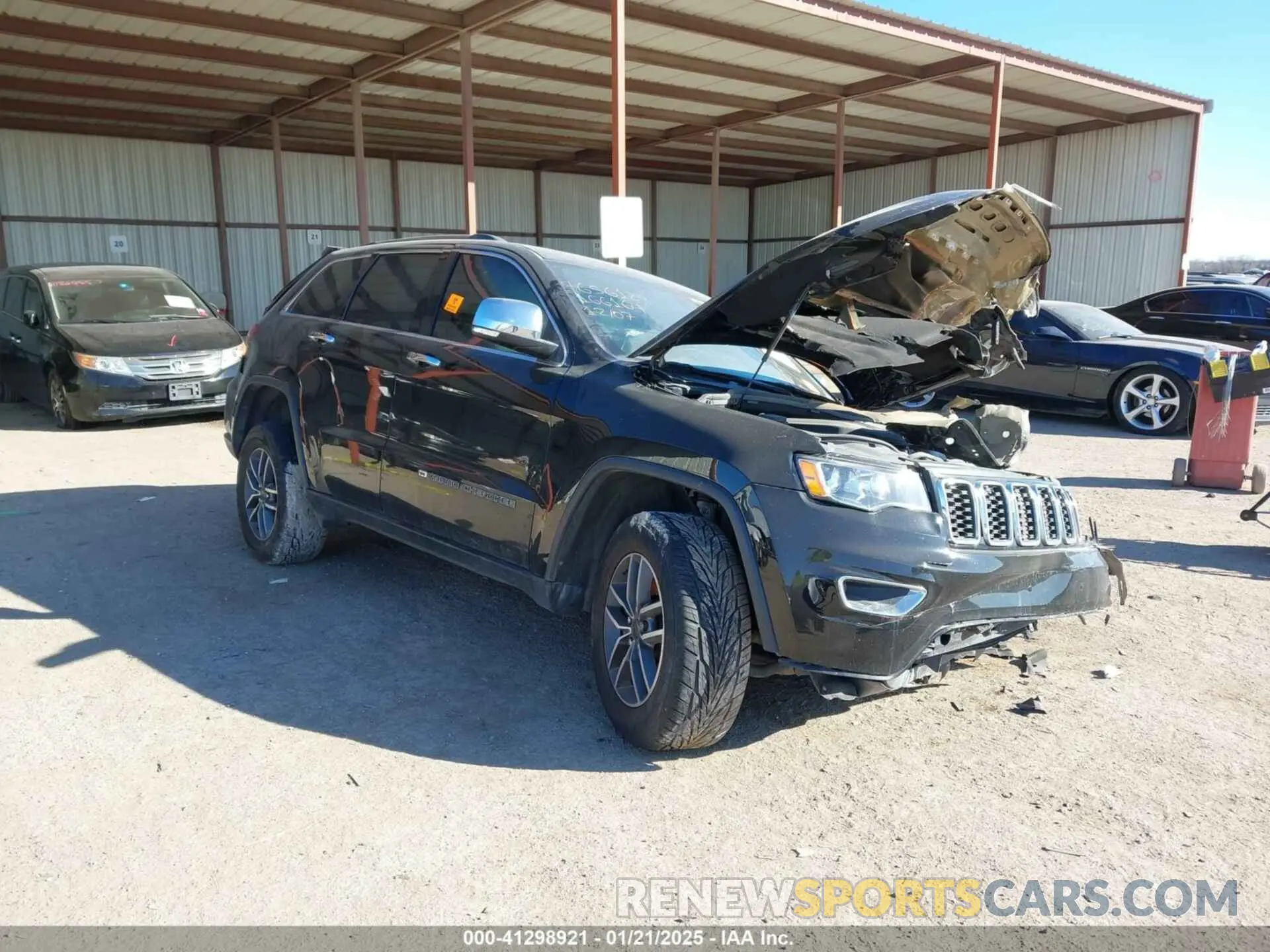 1 fotografías del automóvil dañado 1C4RJFBG3NC166164 JEEP GRAND CHEROKEE WK 2022