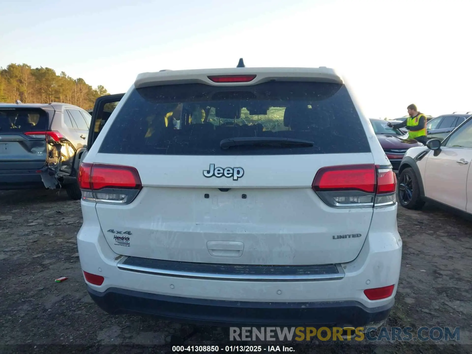16 fotografías del automóvil dañado 1C4RJFBG5NC109819 JEEP GRAND CHEROKEE WK 2022