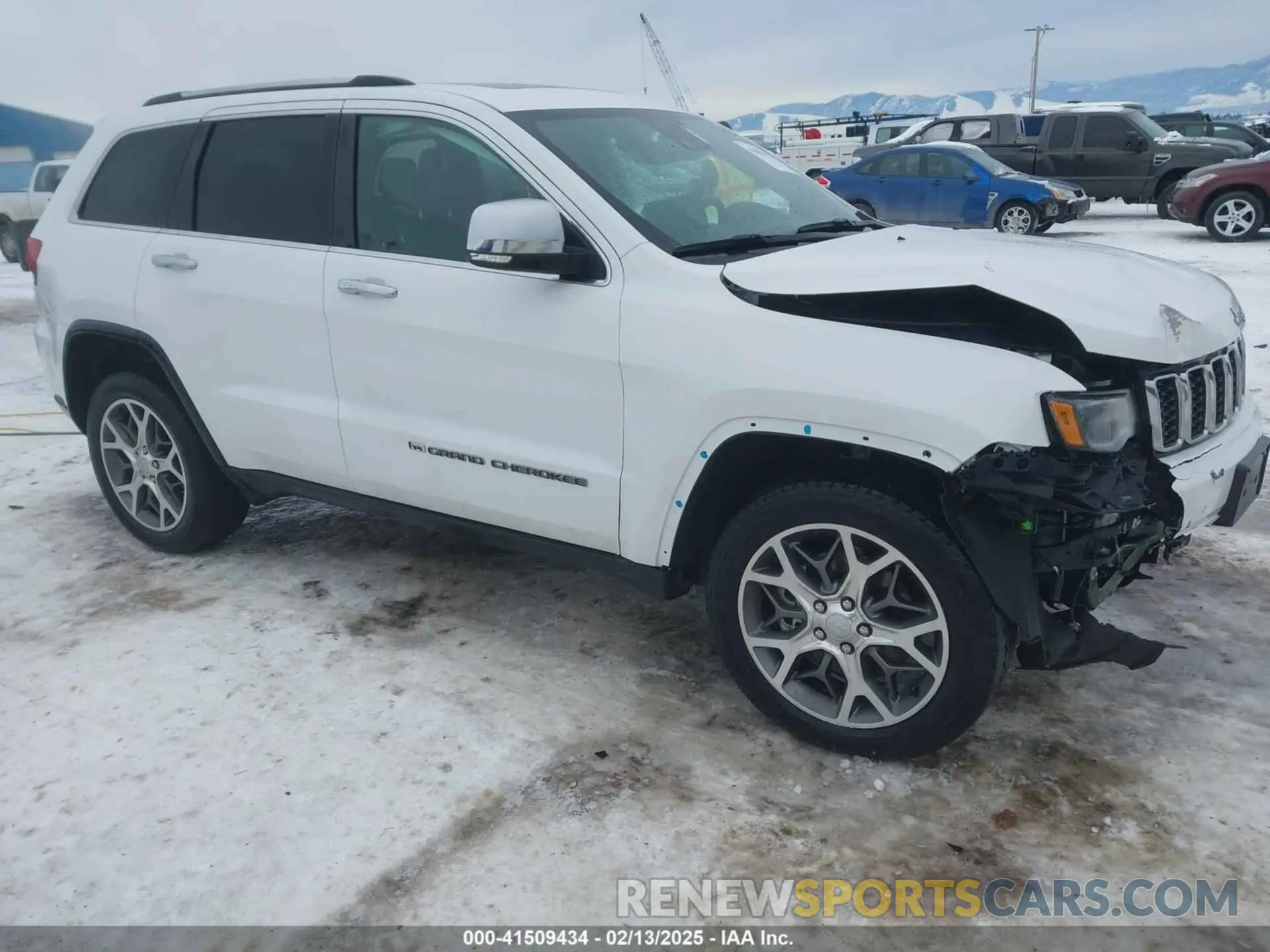1 fotografías del automóvil dañado 1C4RJFBG5NC123297 JEEP GRAND CHEROKEE WK 2022