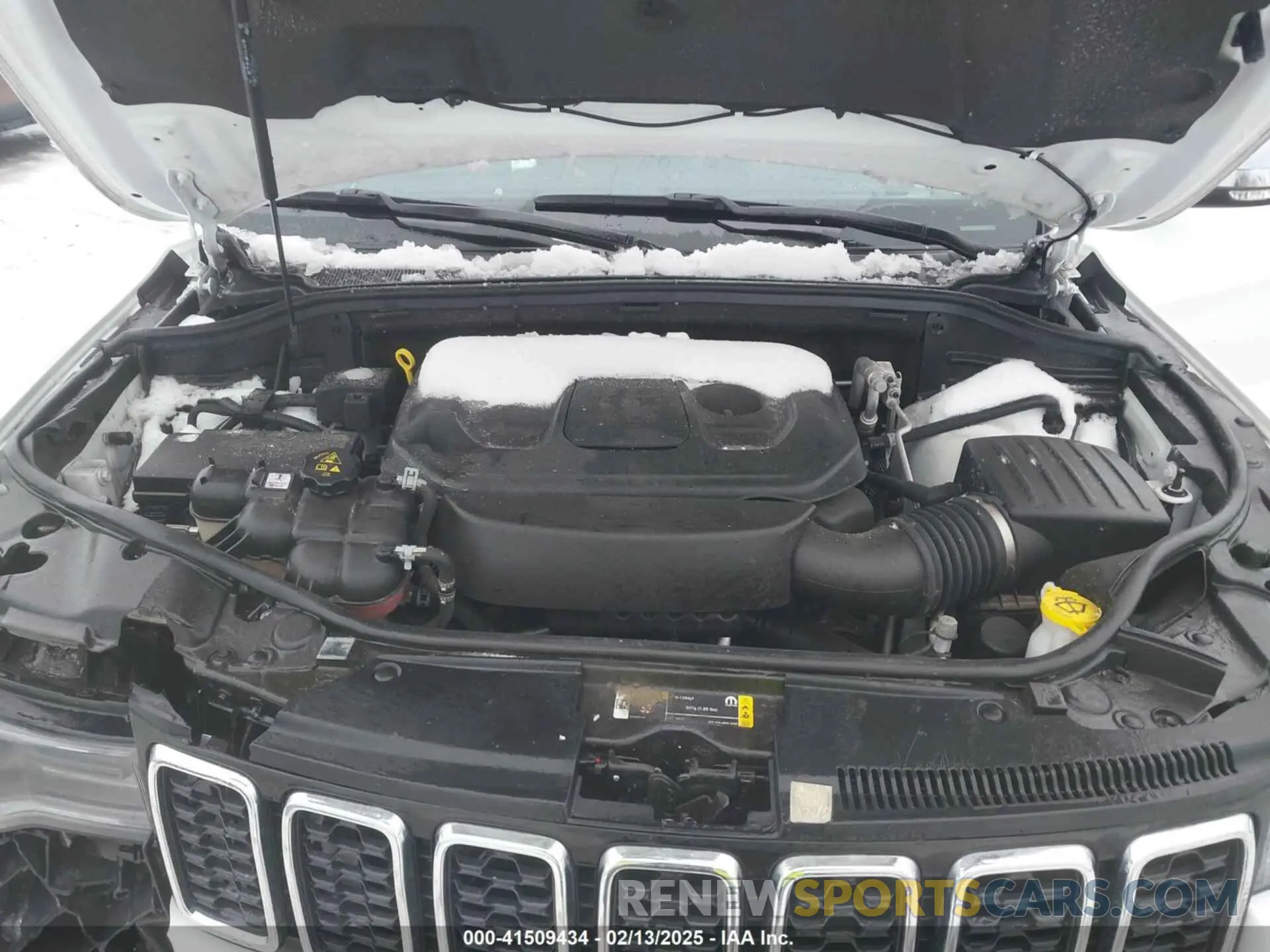 10 fotografías del automóvil dañado 1C4RJFBG5NC123297 JEEP GRAND CHEROKEE WK 2022