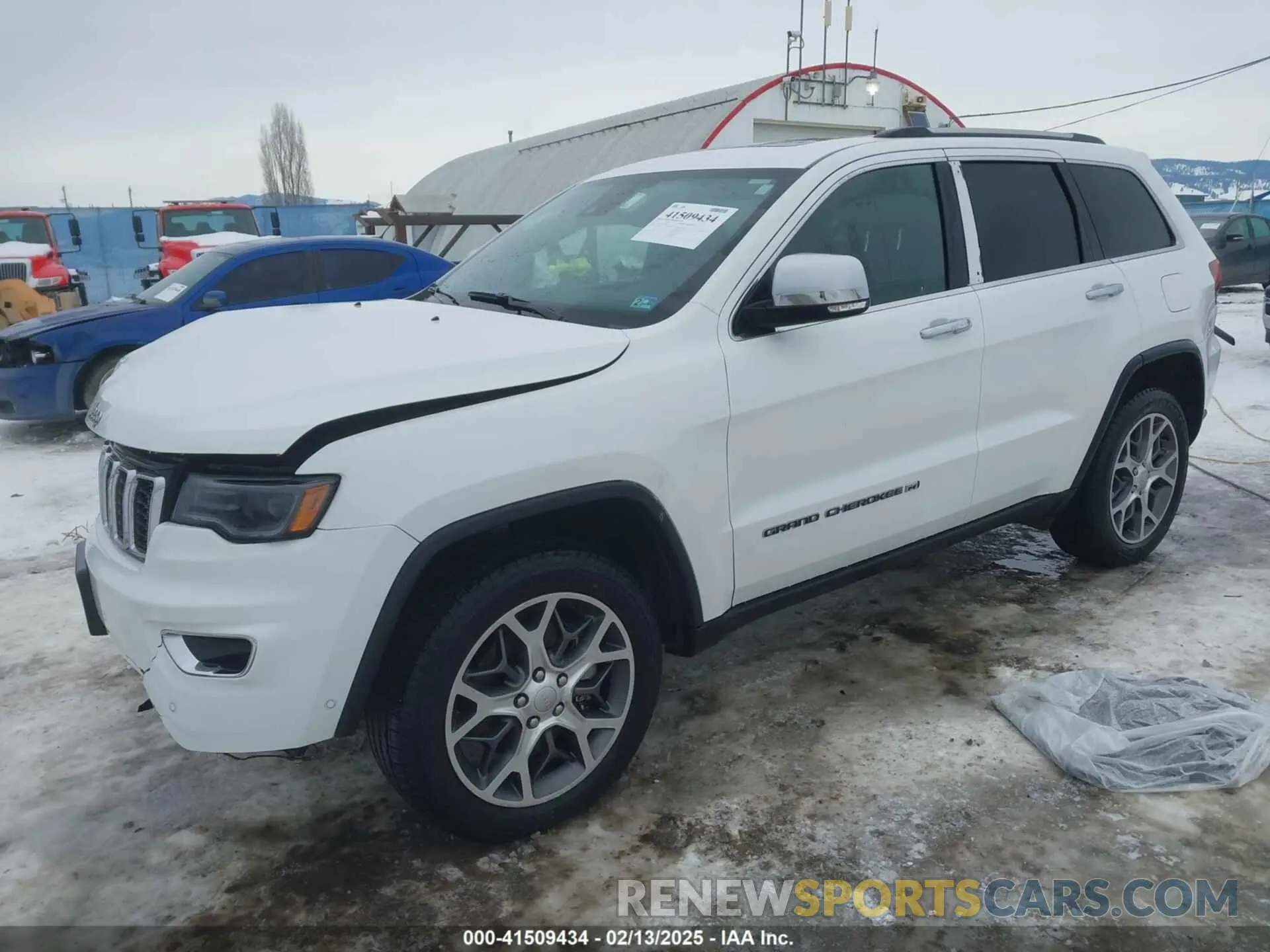 2 fotografías del automóvil dañado 1C4RJFBG5NC123297 JEEP GRAND CHEROKEE WK 2022