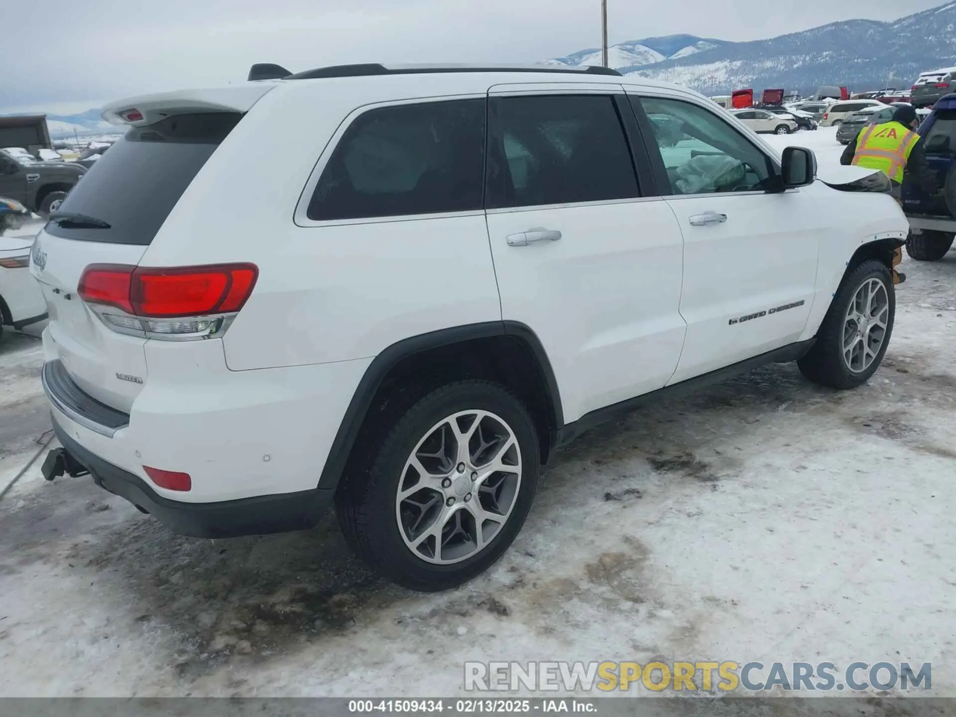 4 fotografías del automóvil dañado 1C4RJFBG5NC123297 JEEP GRAND CHEROKEE WK 2022