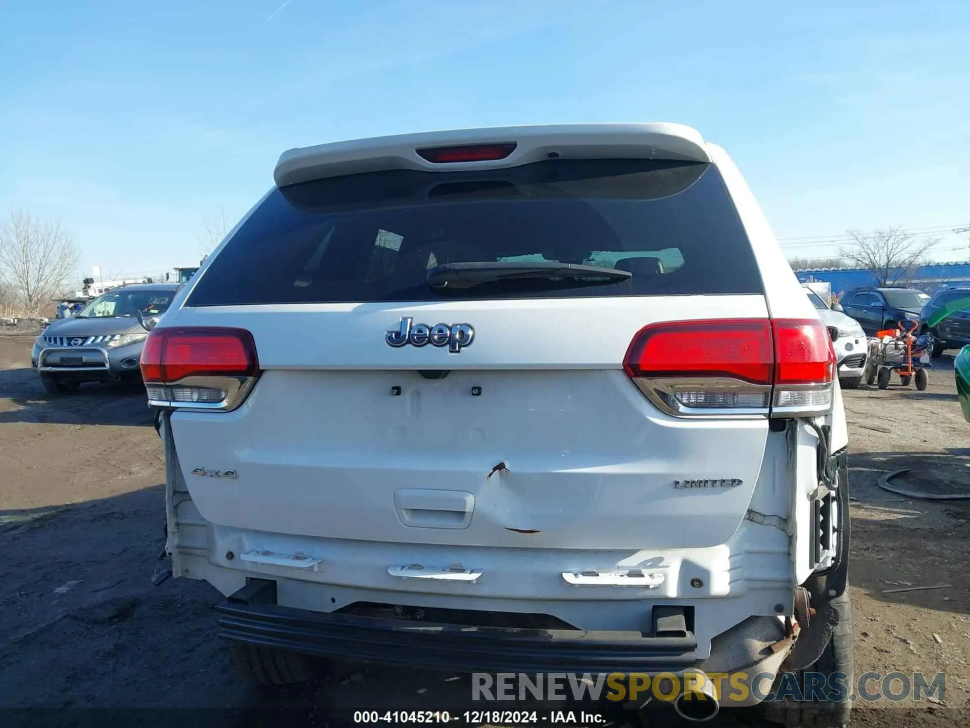 17 fotografías del automóvil dañado 1C4RJFBG6NC176557 JEEP GRAND CHEROKEE WK 2022