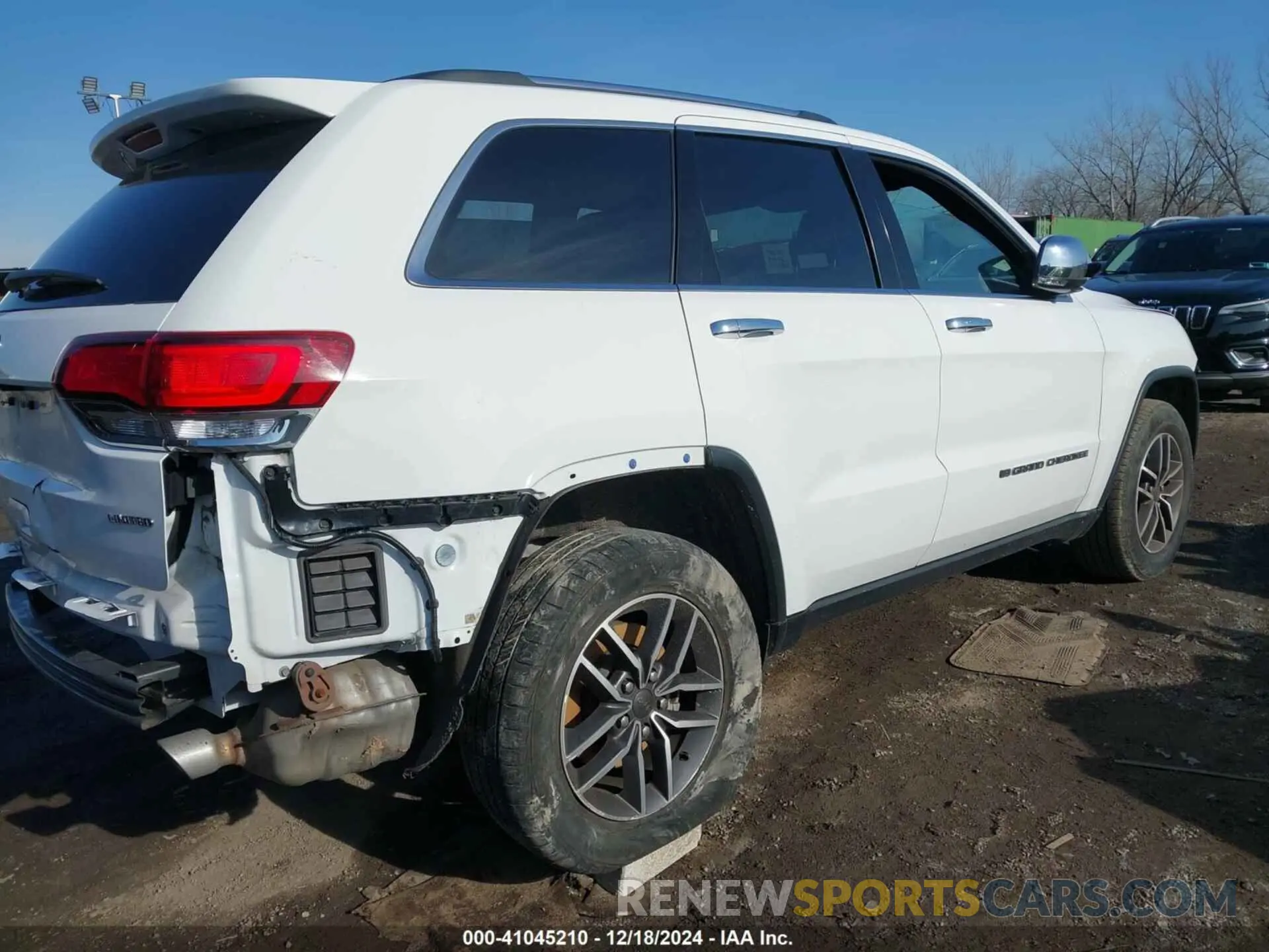 4 fotografías del automóvil dañado 1C4RJFBG6NC176557 JEEP GRAND CHEROKEE WK 2022