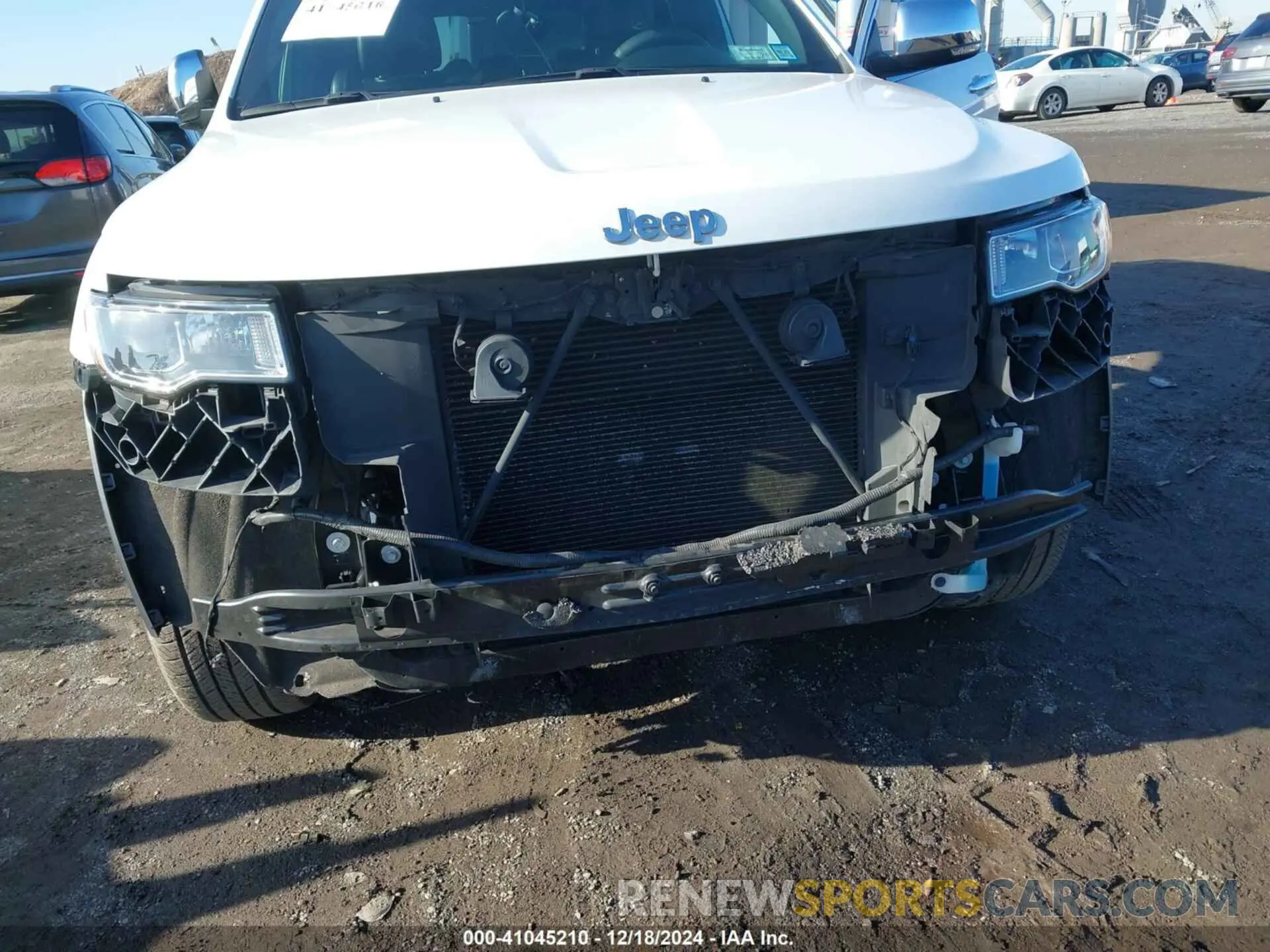 6 fotografías del automóvil dañado 1C4RJFBG6NC176557 JEEP GRAND CHEROKEE WK 2022
