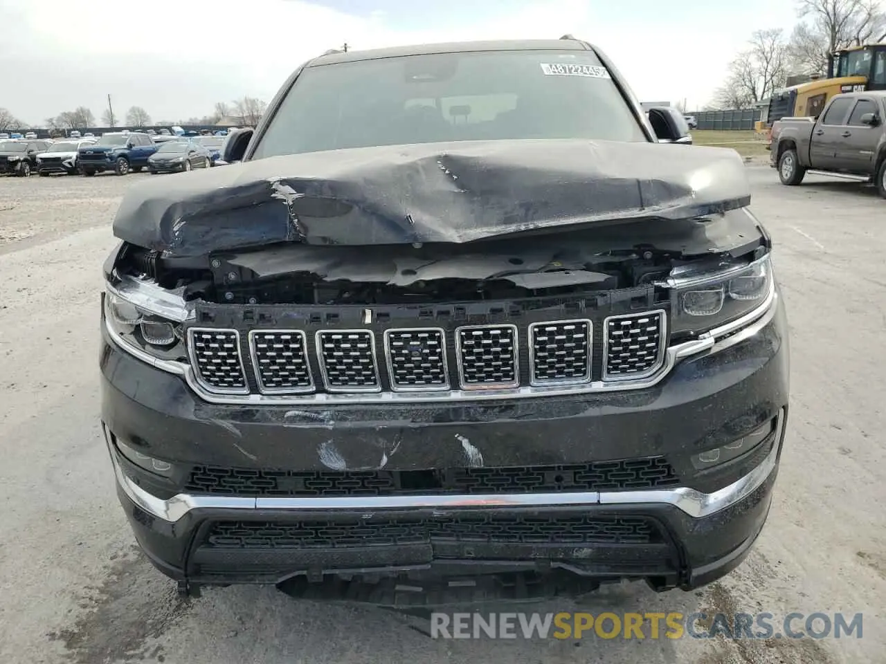 5 fotografías del automóvil dañado 1C4SJVEJ6NS183128 JEEP GRAND WAGO 2022