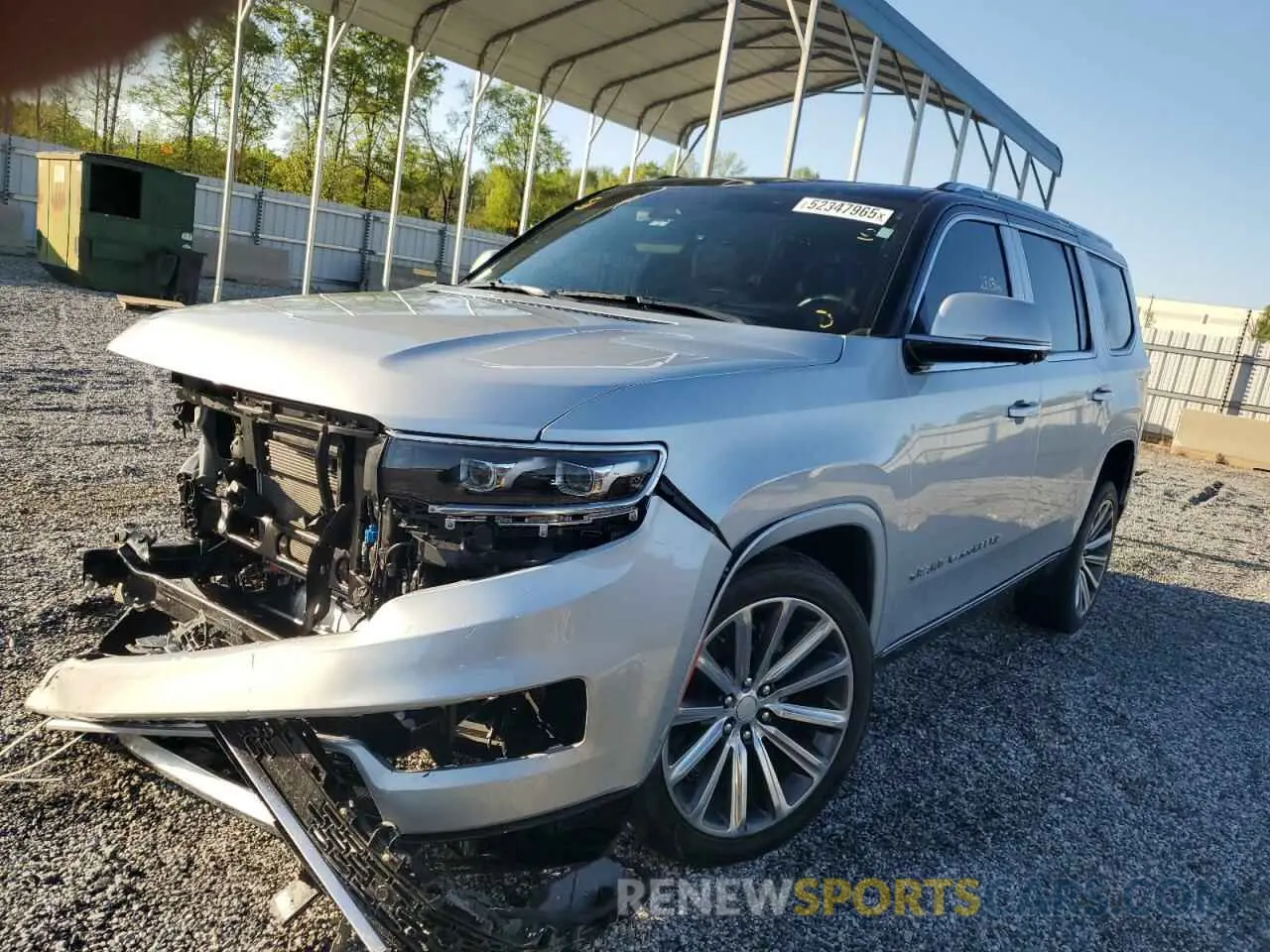 1 fotografías del automóvil dañado 1C4SJVFJ7NS139654 JEEP GRAND WAGO 2022