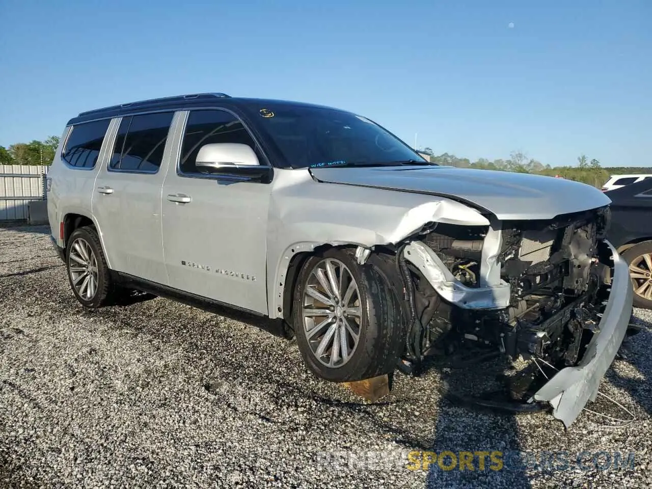 4 fotografías del automóvil dañado 1C4SJVFJ7NS139654 JEEP GRAND WAGO 2022