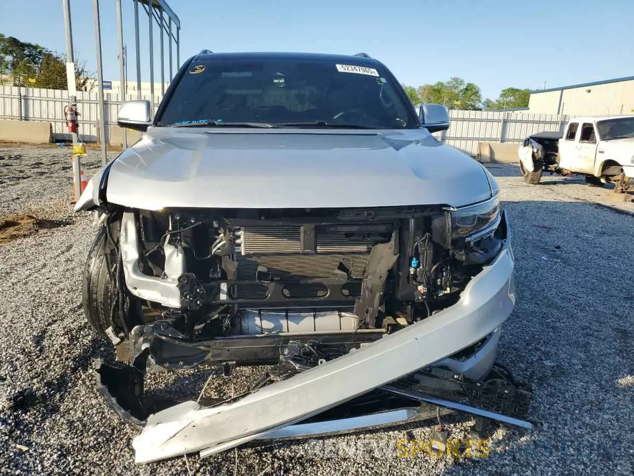 5 fotografías del automóvil dañado 1C4SJVFJ7NS139654 JEEP GRAND WAGO 2022
